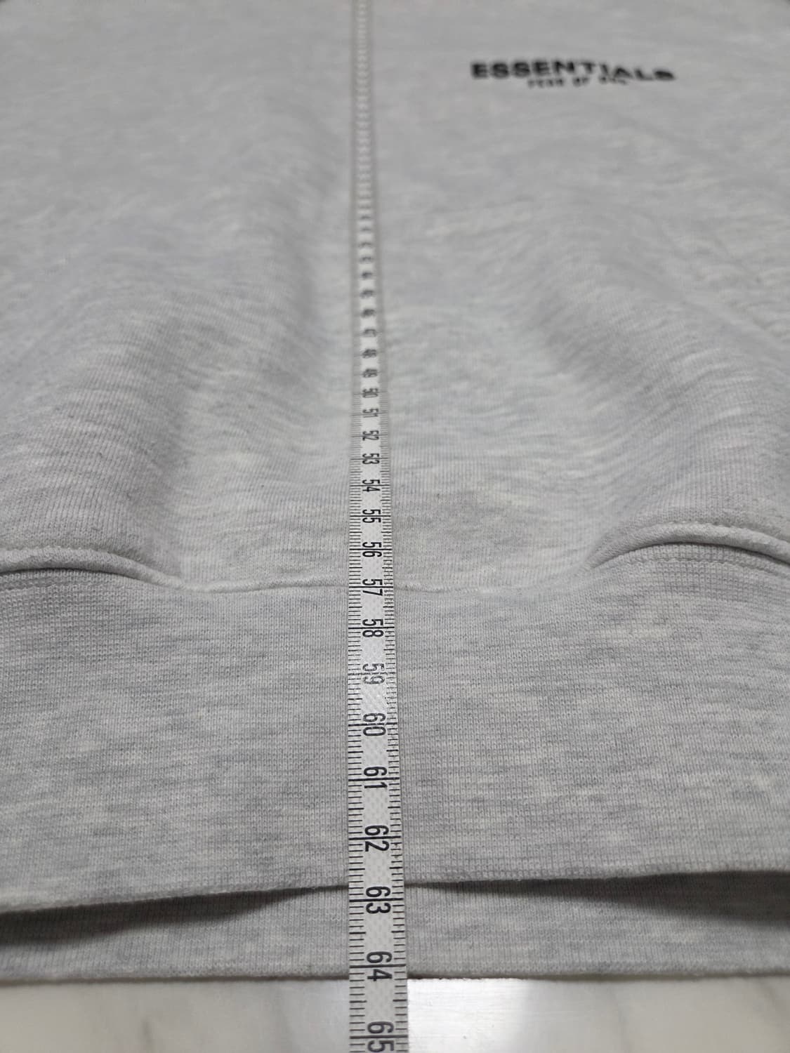 피오갓에센셜 오버핏 후드티 상품이미지10