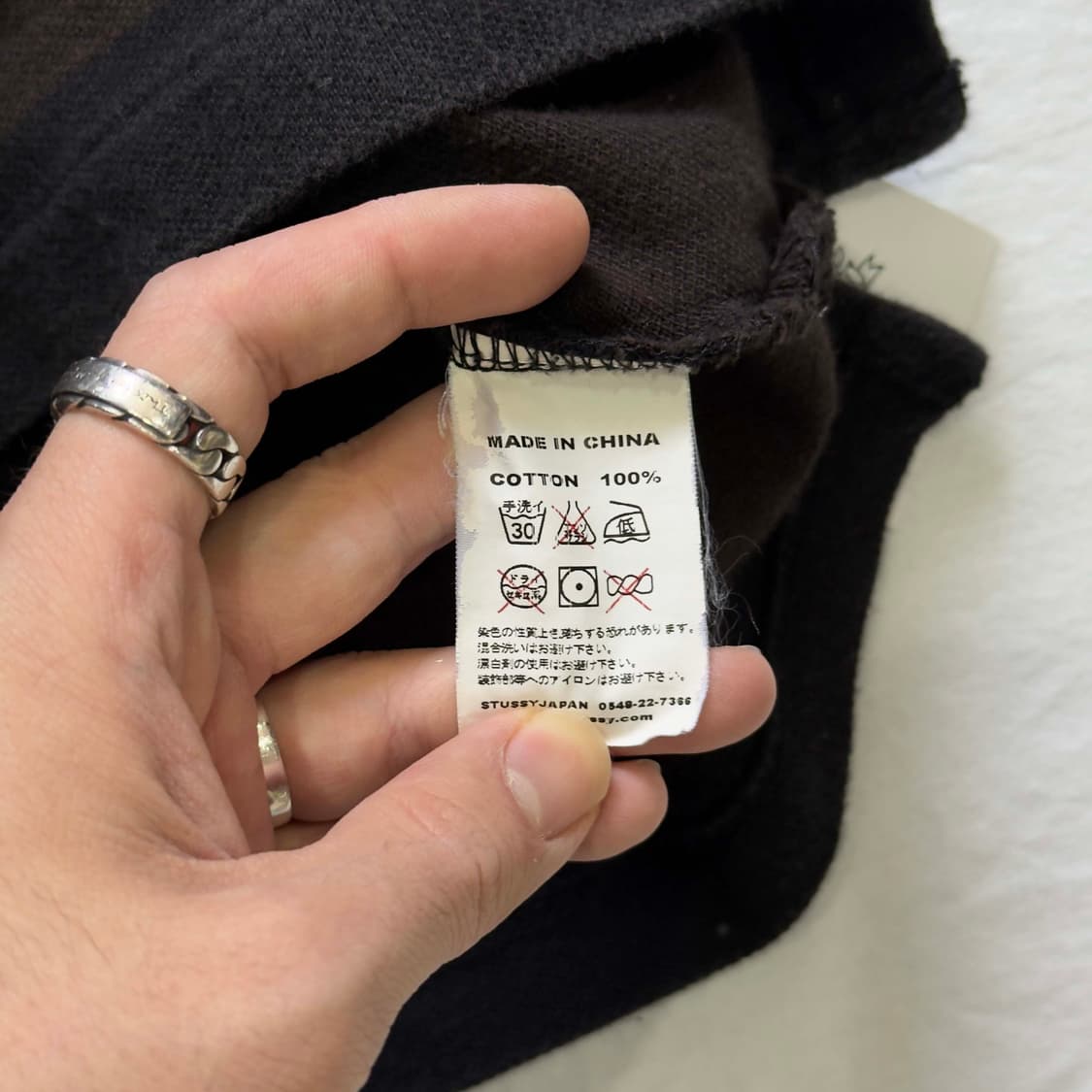 스투시 카라넥 반팔 티셔츠 상품이미지5