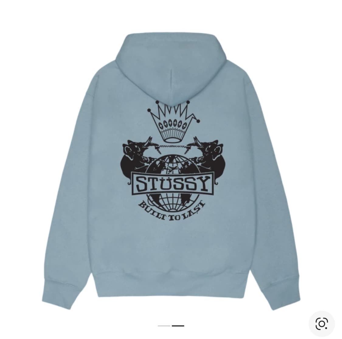 스투시 빌트 투 라스트 후드집업 상품이미지3