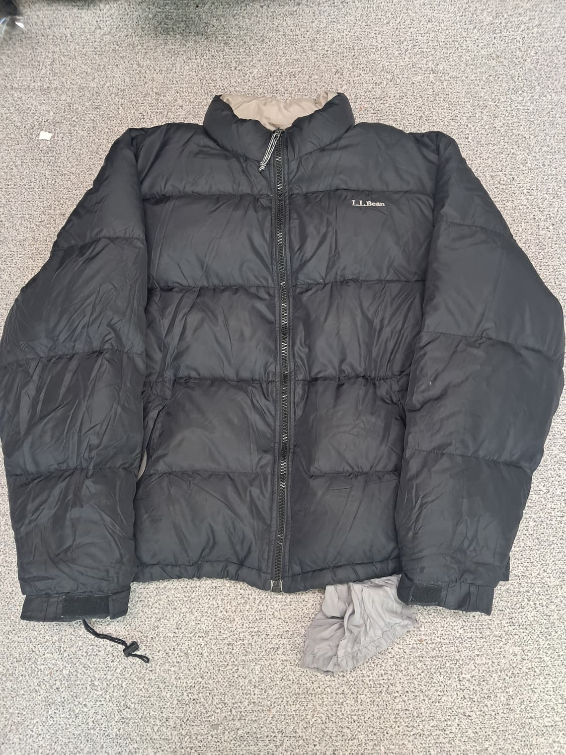 LLBean90s 엘엘빈 블랙 패딩 점퍼 상품이미지1