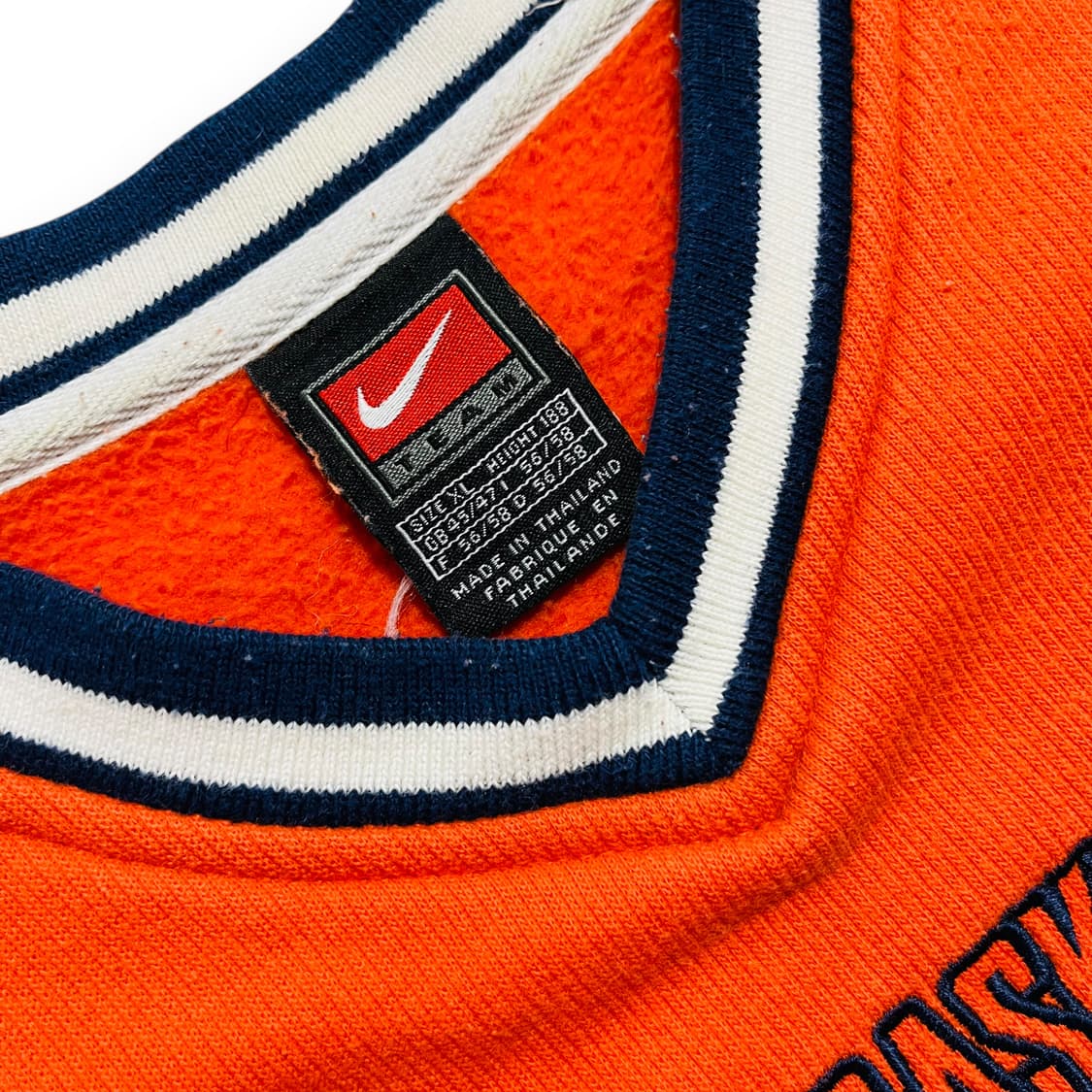 나이키 90s 베스킷볼 올드스쿨 힙합 브이넥 맨투맨 상품이미지6