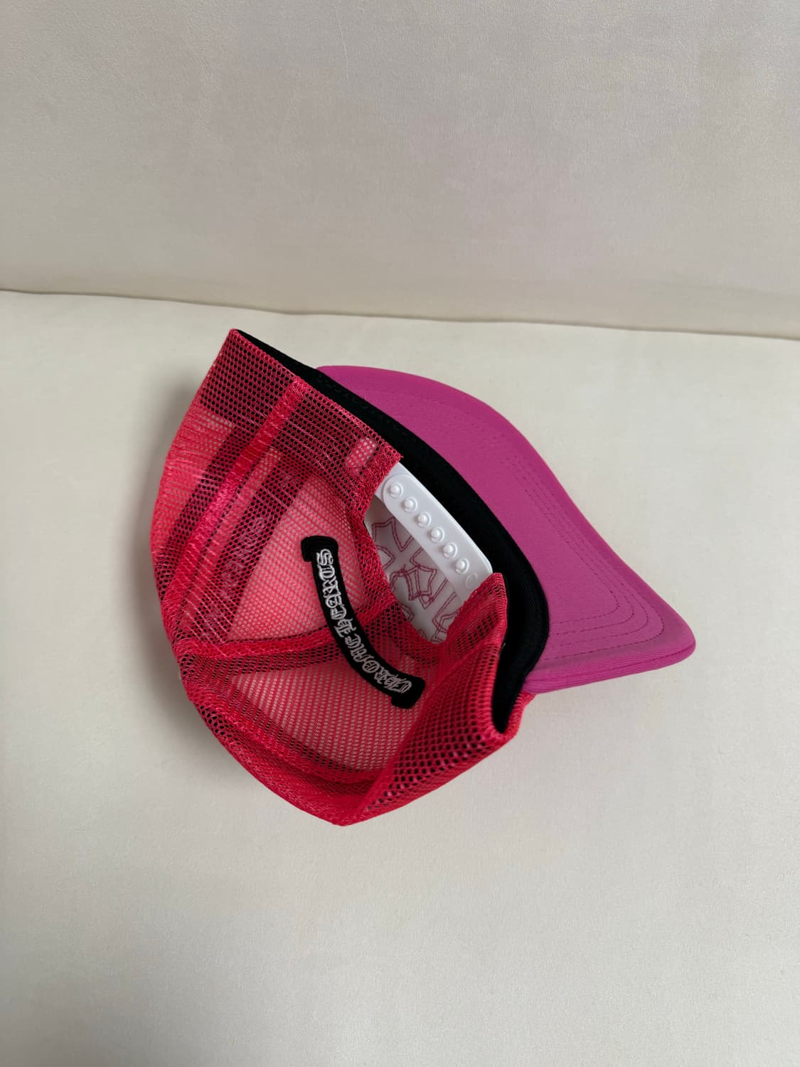 크롬하츠 트리플 크로스패치 핑크 트러커 캡 (모자)  상품이미지3