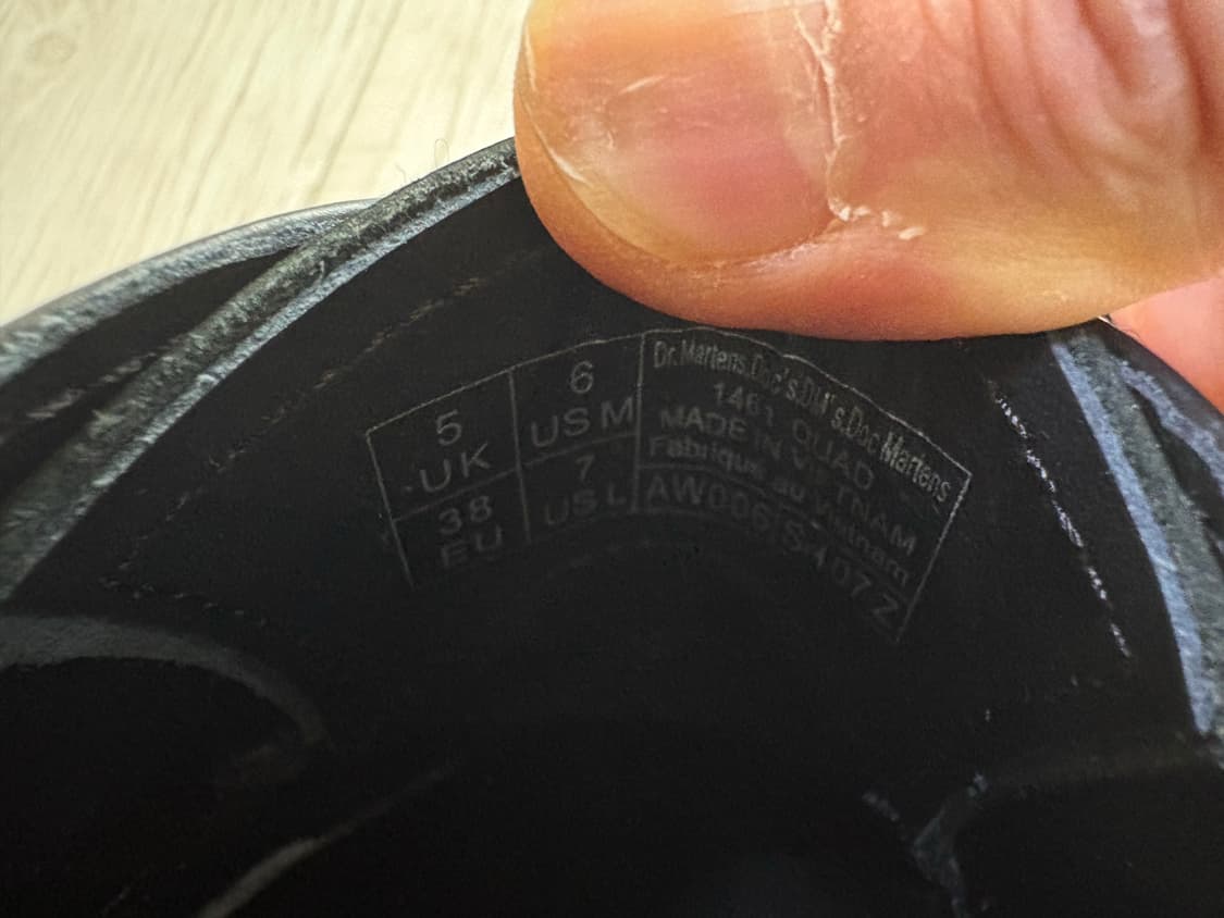 닥터마틴 1461 3홀 쿼드 240 상품이미지7