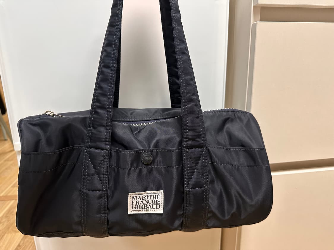 마리떼프랑소와저버 나일론 더플백 네이비 상품이미지1