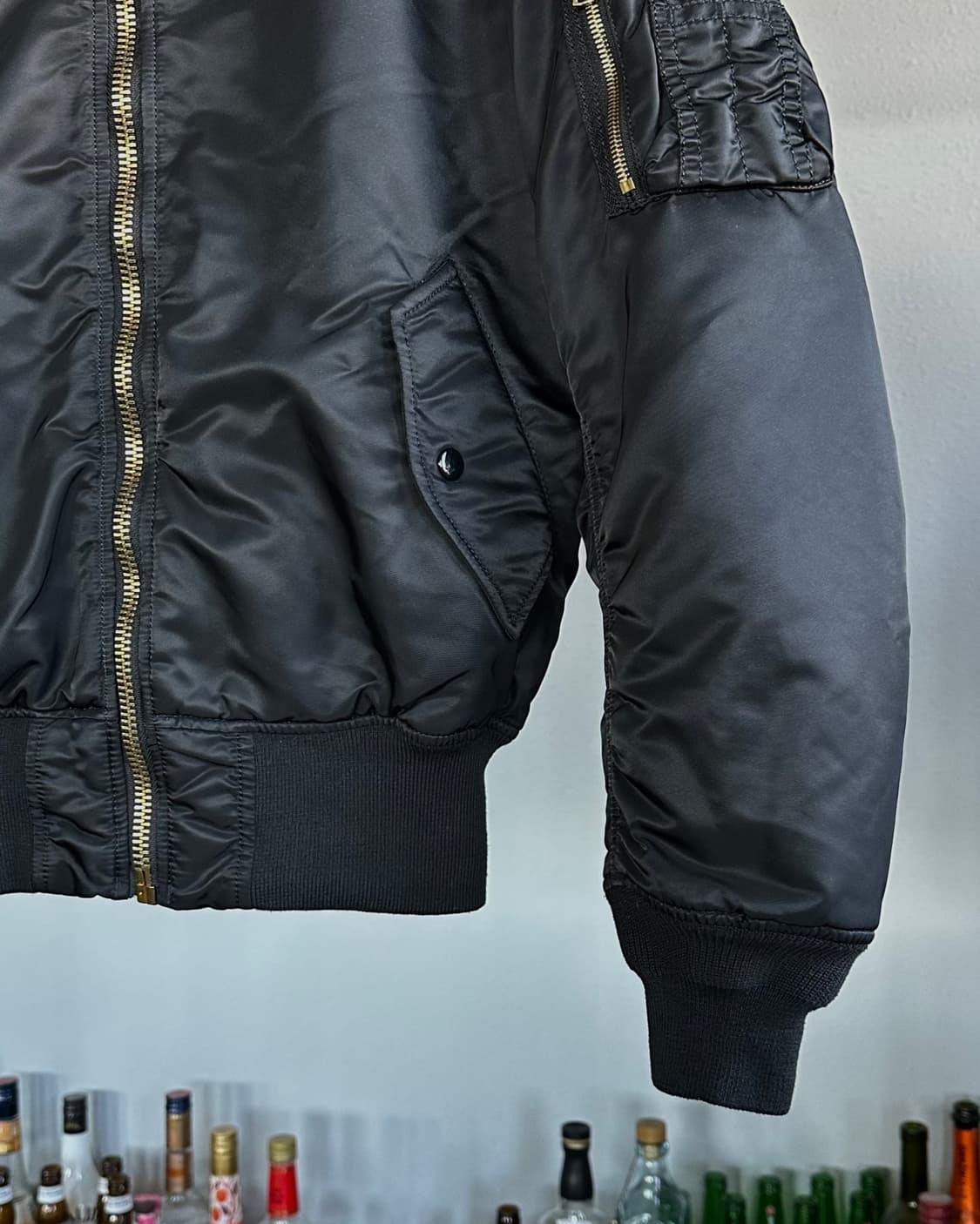 [S]알파인더스트리 MA-1 항공 점퍼 MIL-J-82790J 상품이미지6