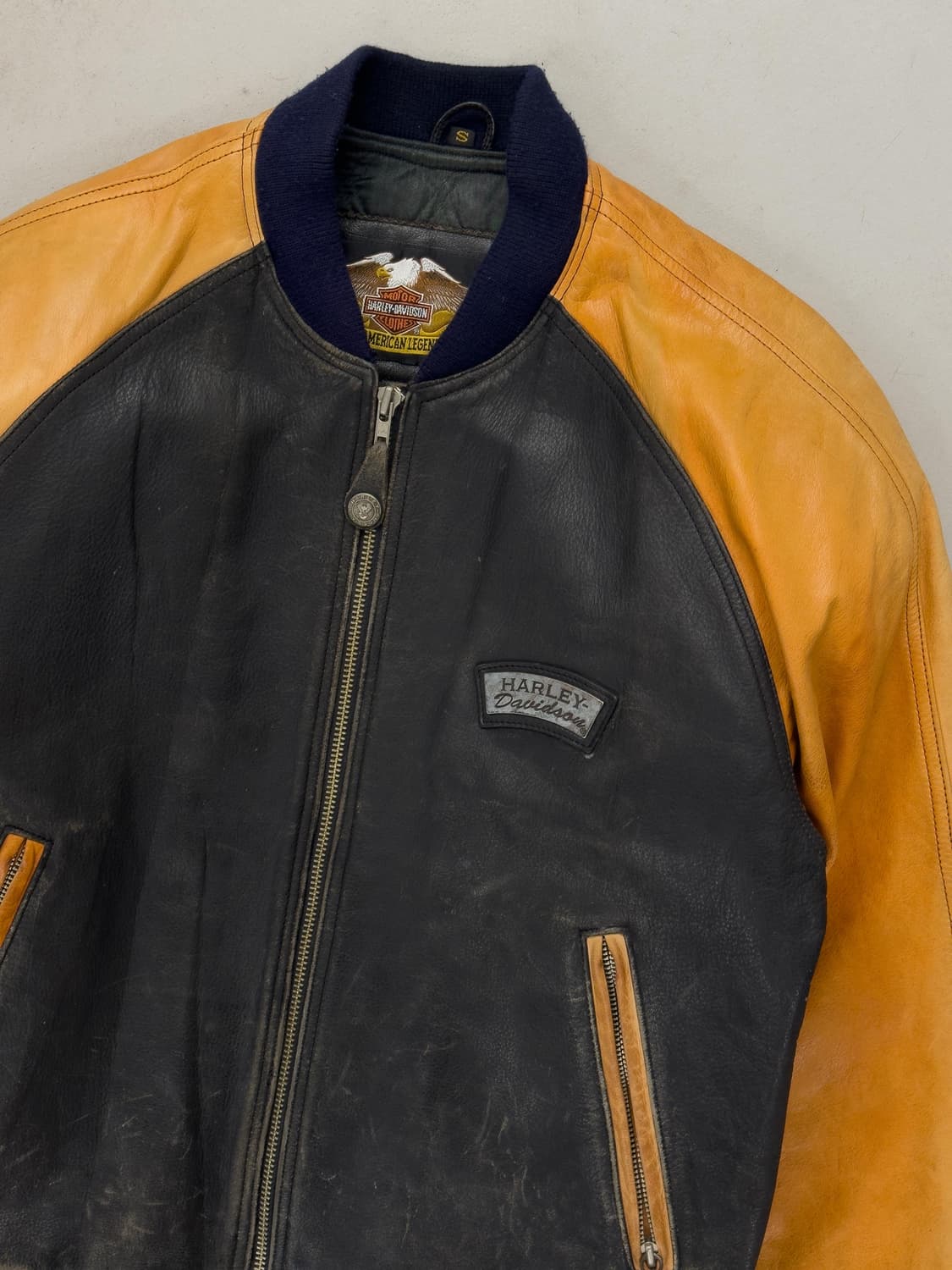 할리데비이슨 레더 자켓 상품이미지3