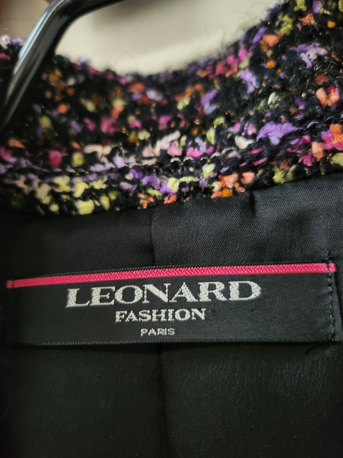 일본빈티지 레오나드트위드자켓 상품이미지3