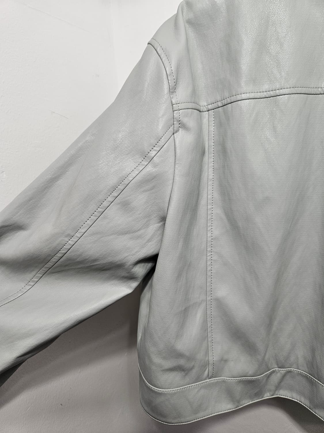 리스트(LIST) 숏 에코 가죽 자켓 상품이미지10