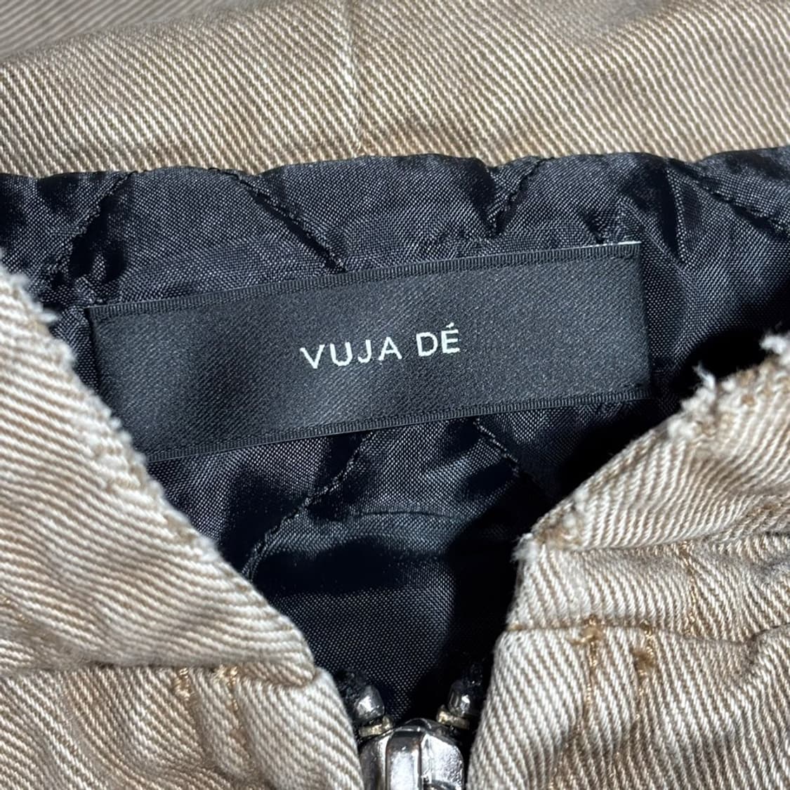 M) vuja de 디스트로이드 봄버 자켓 상품이미지4