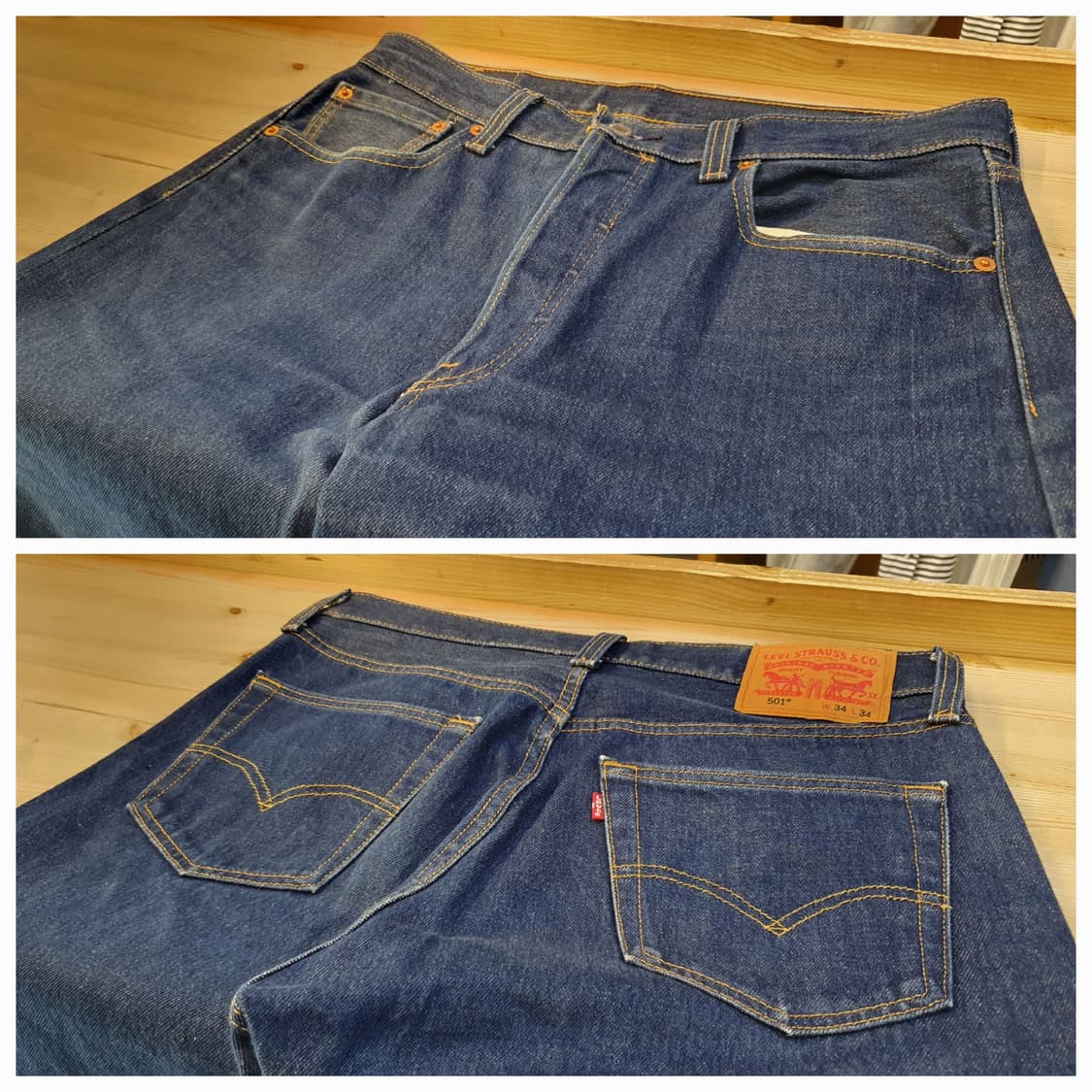허리32/리바이스501 데님팬츠  상품이미지4
