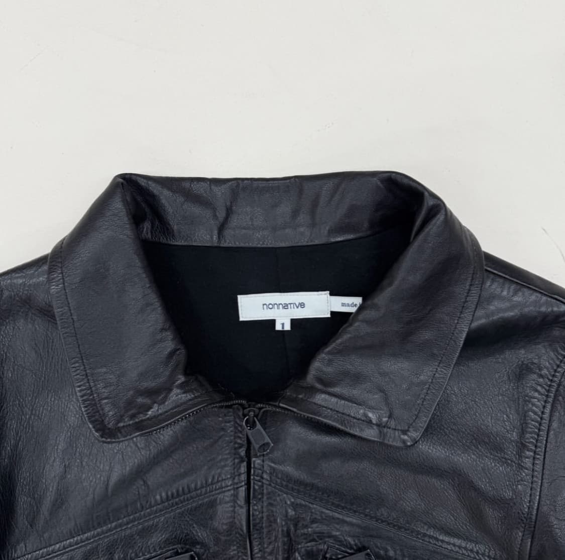 논네이티브 레더 자켓 상품이미지3