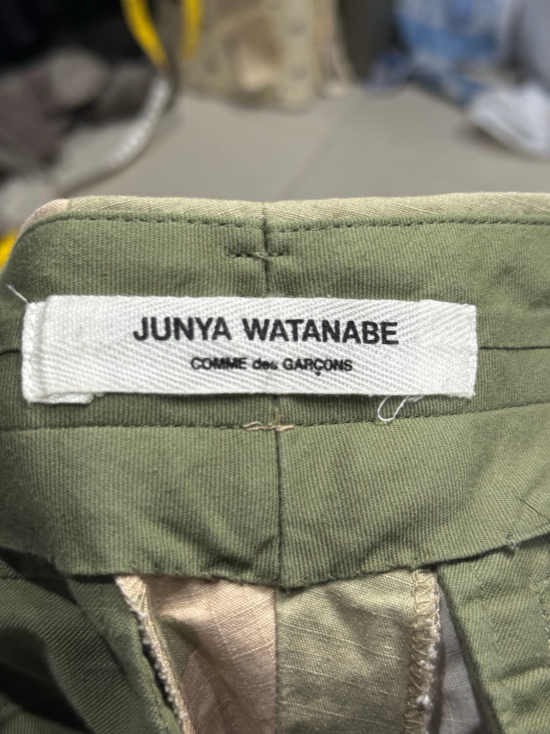 2005 준야 와타나베 데저트 카모 스트레이트 팬츠 상품이미지3