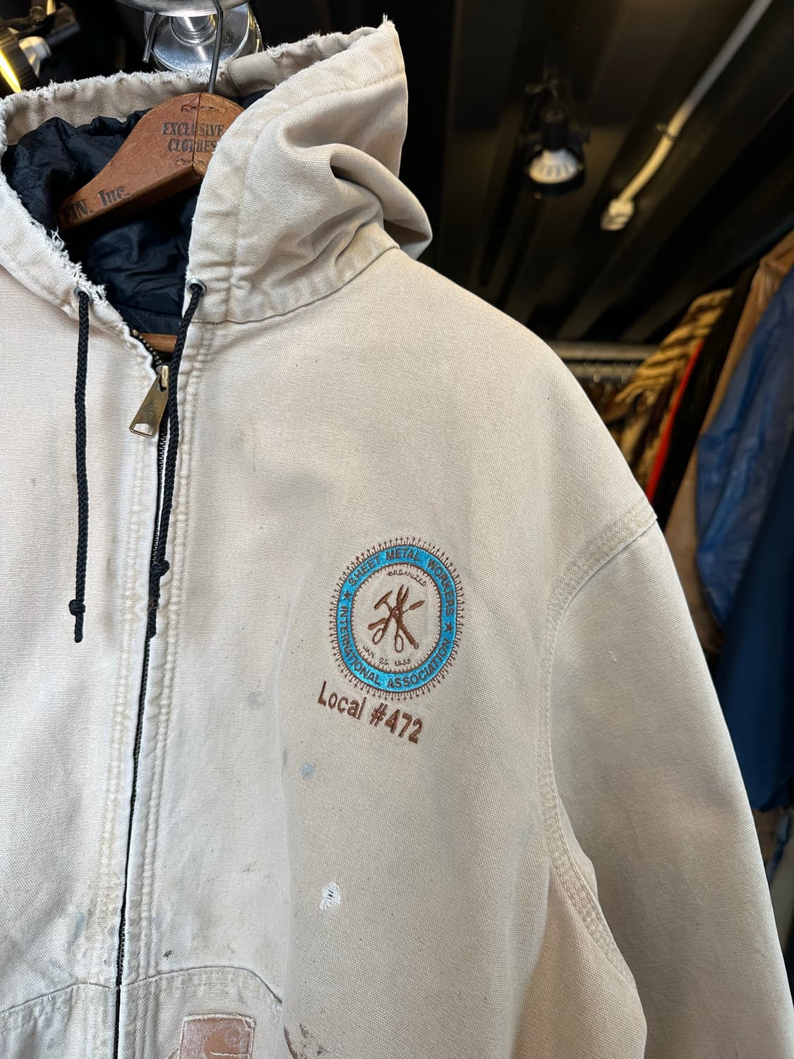 00s 칼하트 디트로이트 덕 액티브 워크자켓 상품이미지4