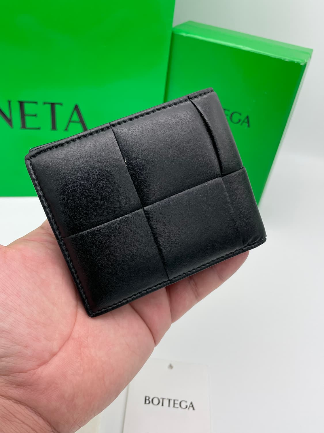 [ 정품 / 풀구성 ] 보테가베네타 인트레치아토 맥시 반지갑 상품이미지2