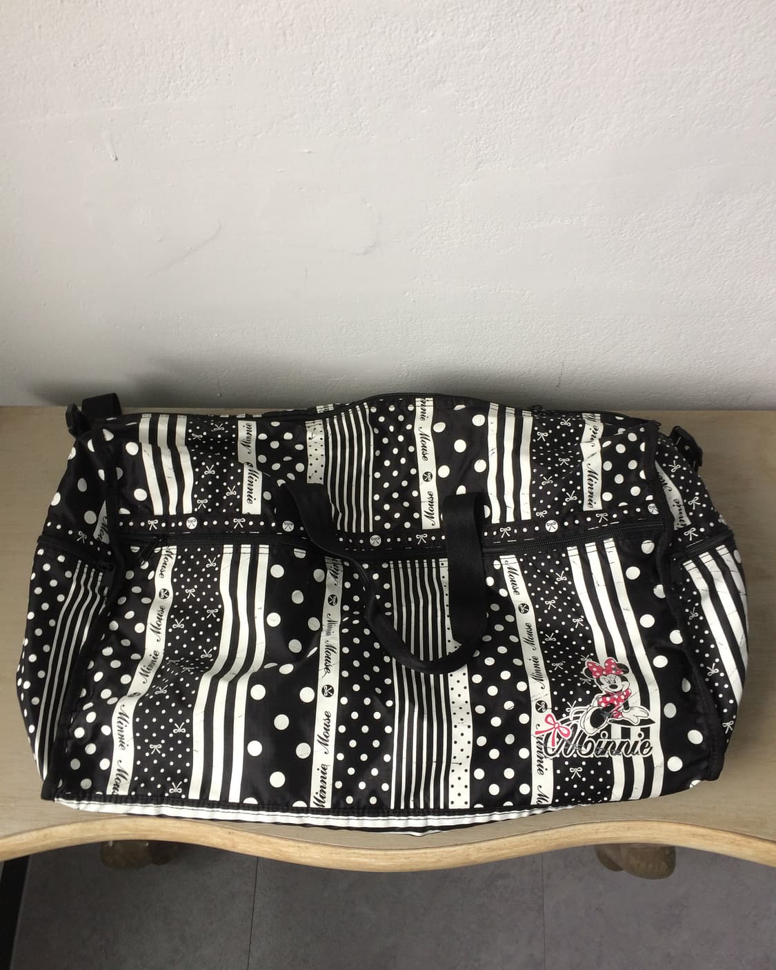 disney dot pattern mixed duffle bag 상품이미지3