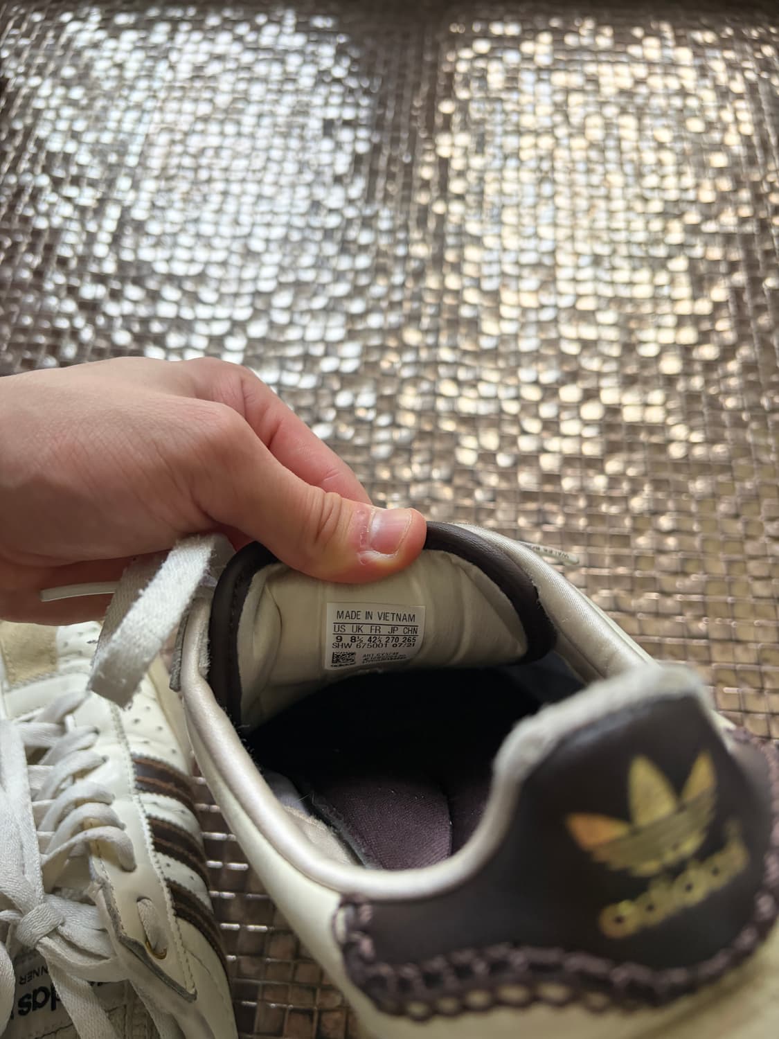 아디다스 웨일즈보너 재팬 슈즈 크림 화이트 (270) 상품이미지6