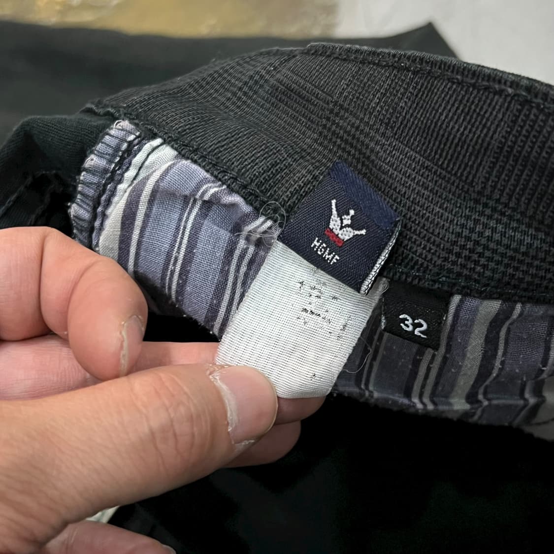  올드 스투시 체크 코튼 팬츠 y14076 상품이미지9