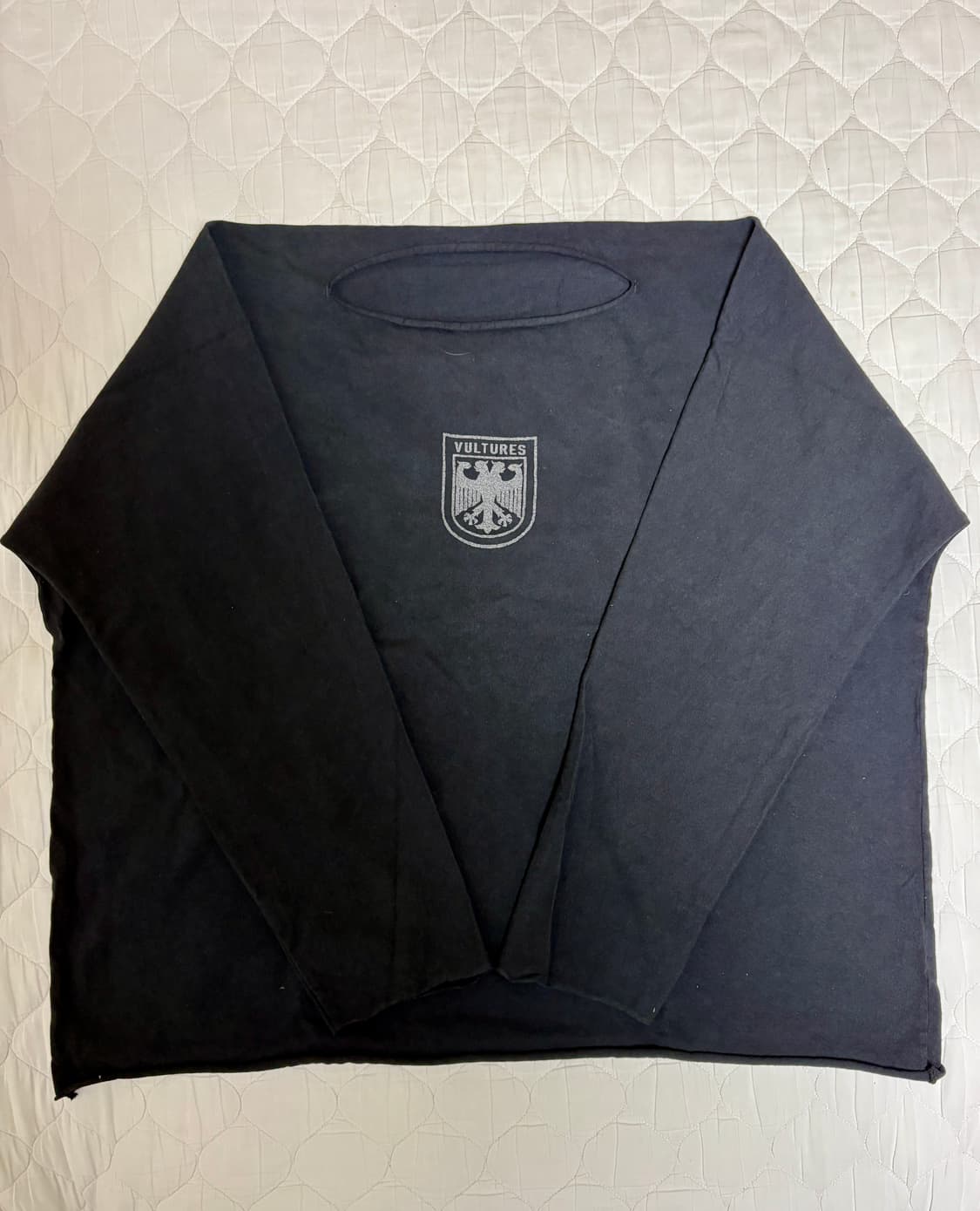 (새상품)칸예 이지 벌처스 롱슬리브 티셔츠 블랙 상품이미지1