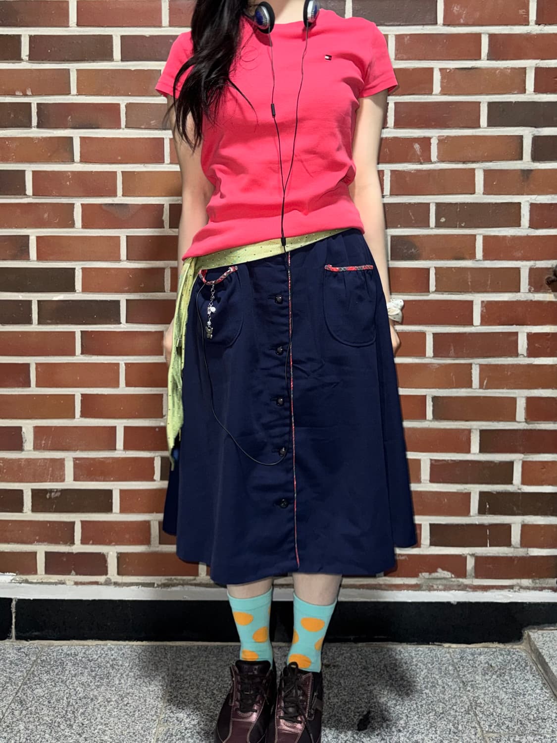 2000‘s 말광량이 빈티지 코디세트 3pcs 상품이미지4