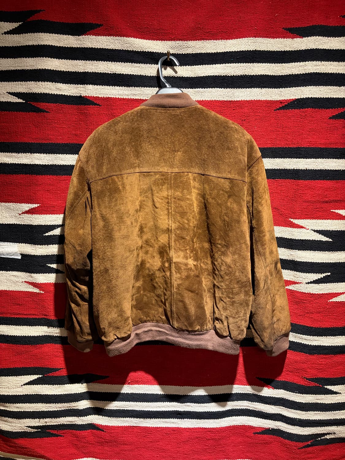 Brown suede  blouson / 스웨이드 블루종 점퍼 상품이미지2