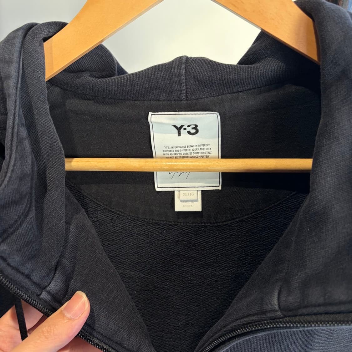 15428 - 요지 야마모토 Y-3 후드 집업 상품이미지4