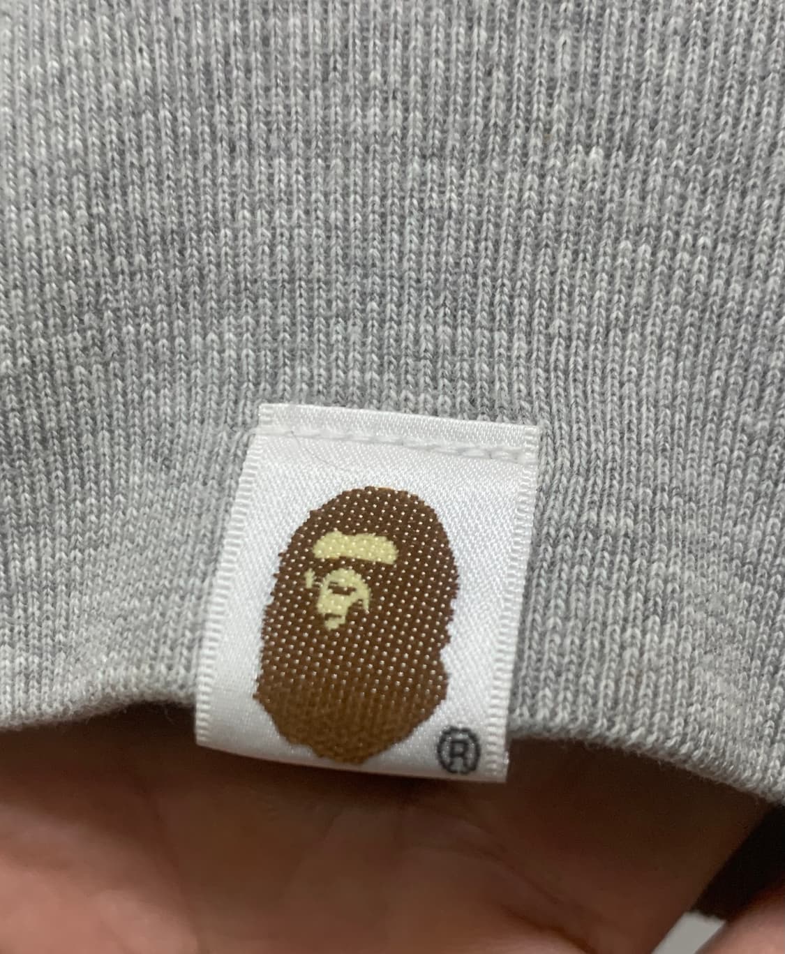 BAPE 베이프 샤크 후드 그레이 카모 PONR 상품이미지5