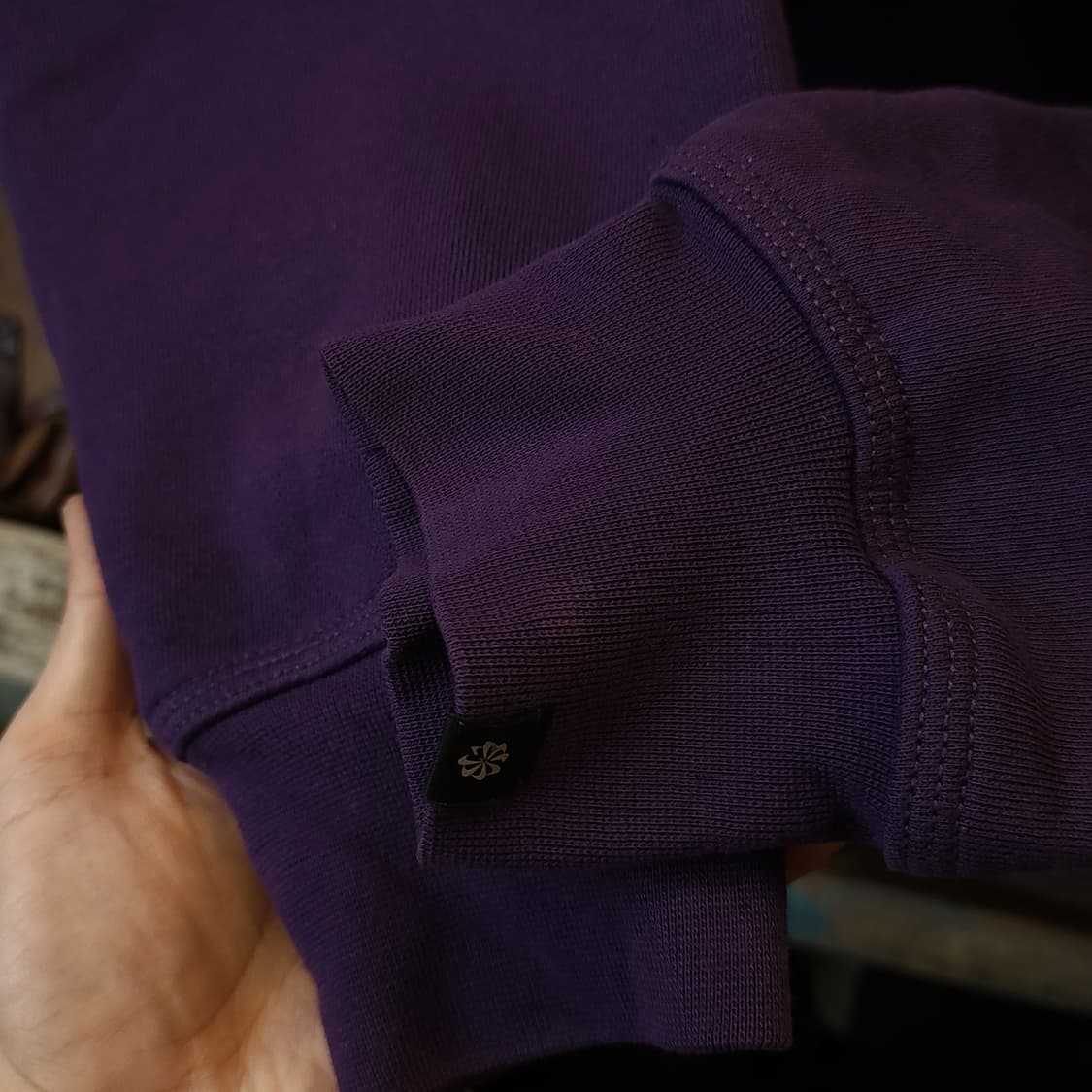 나이키 마원 집업 자켓 퍼플컬러 기모 라이닝 L 상품이미지9