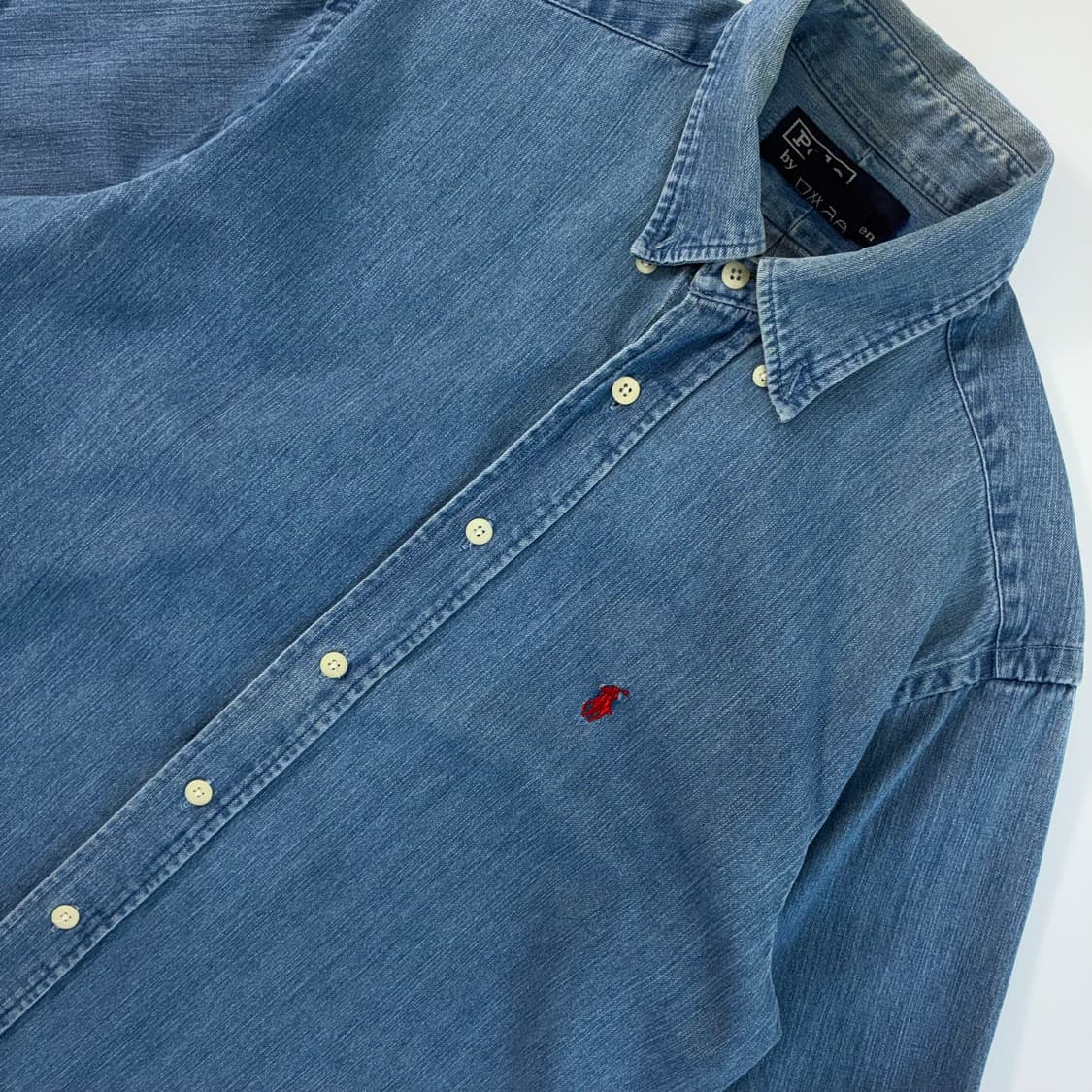 Polo  폴로 랄프로렌 자수 코튼 샴브레이 셔츠  상품이미지3