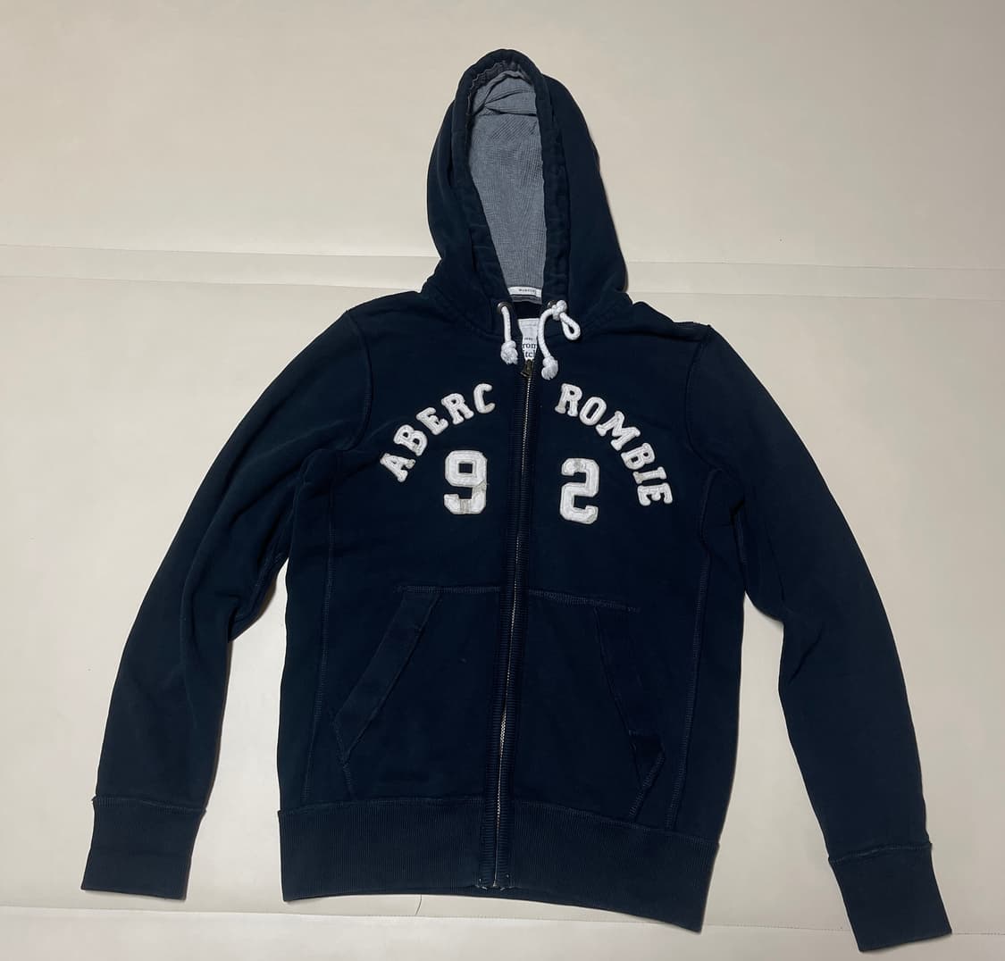 아베크롬비 y2k 네이비 후드집업 상품이미지1