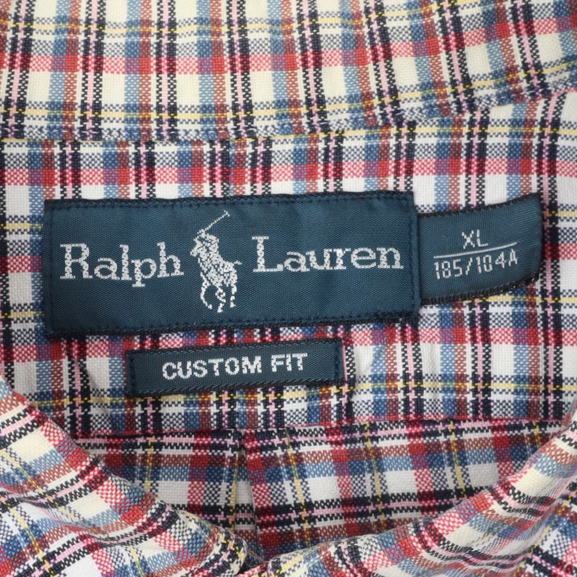 폴로 랄프로렌 옥스포드 레드 멀티체크 셔츠 상품이미지8