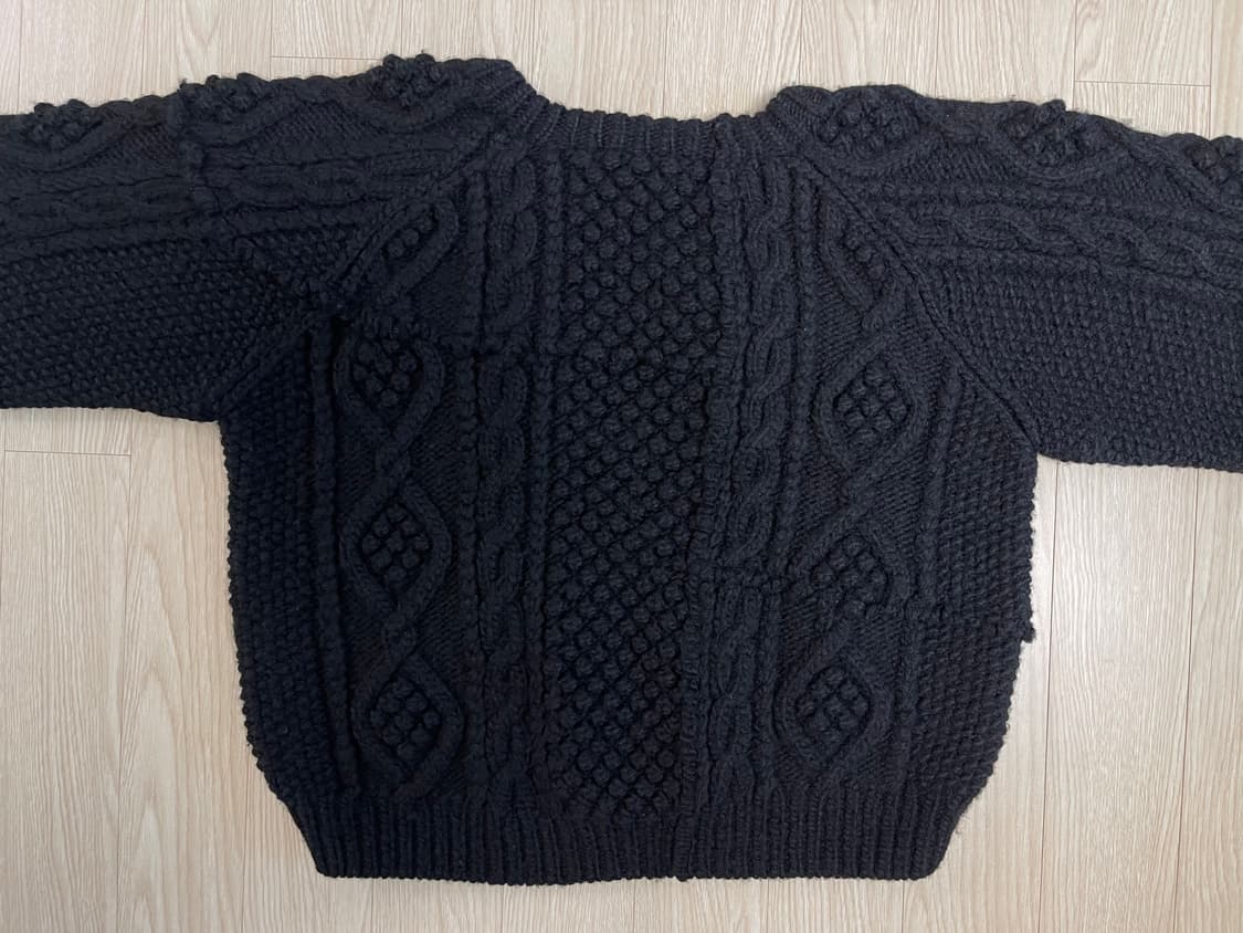 꼼데가르송 트리콧 케이블 니트 AD1992 상품이미지5