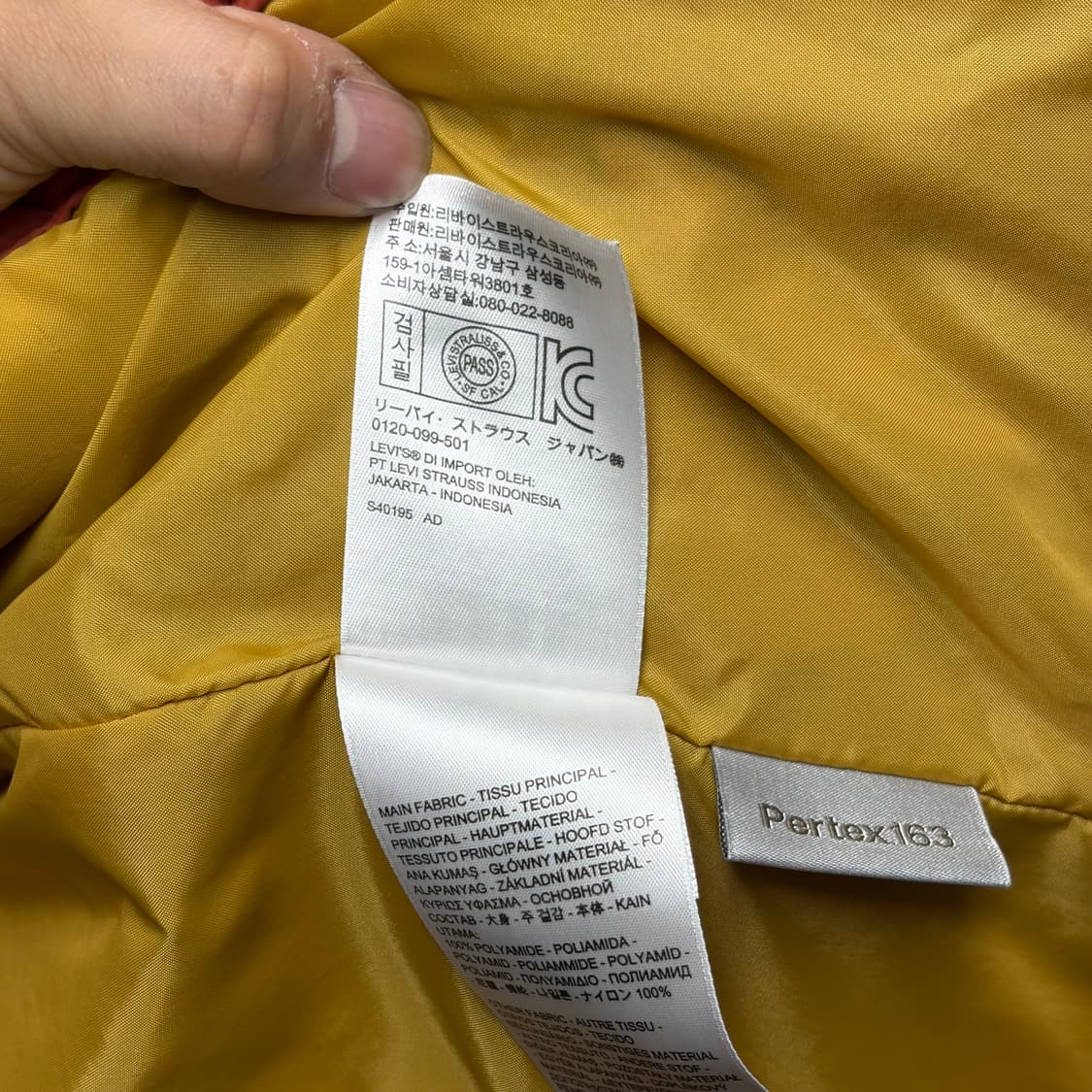 리바이스 패티드 점퍼  상품이미지4