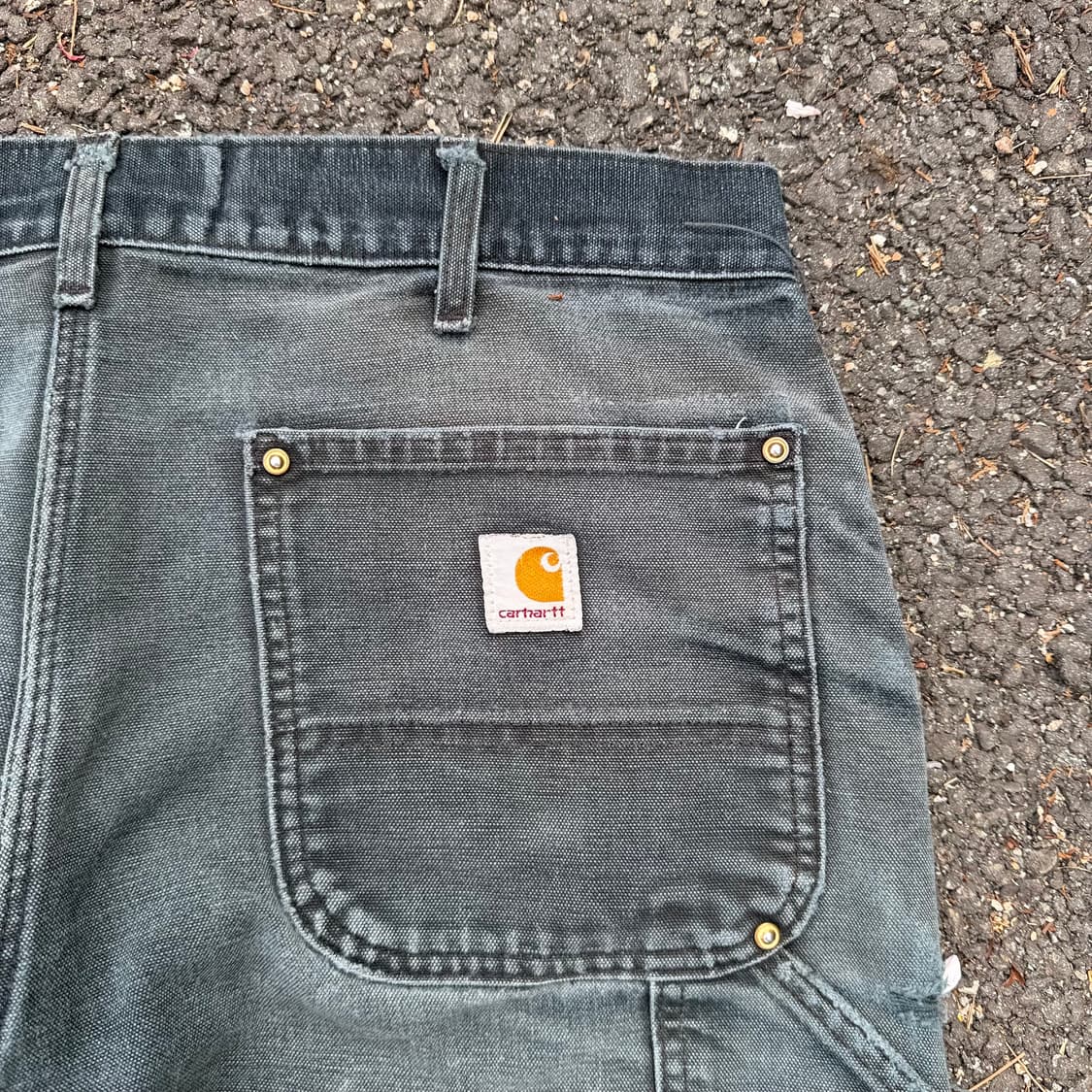 Crazy 칼하트 더블니 B01 BLK 상품이미지7