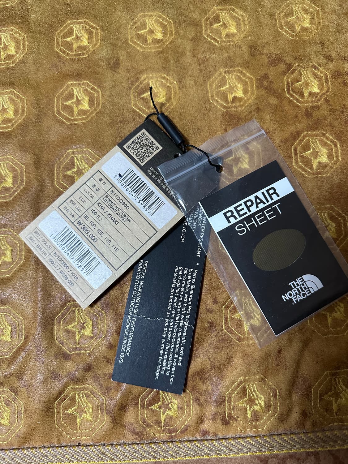 *마지막 가격* 노스페이스 마테호른 L사이즈 카키색 상품이미지2