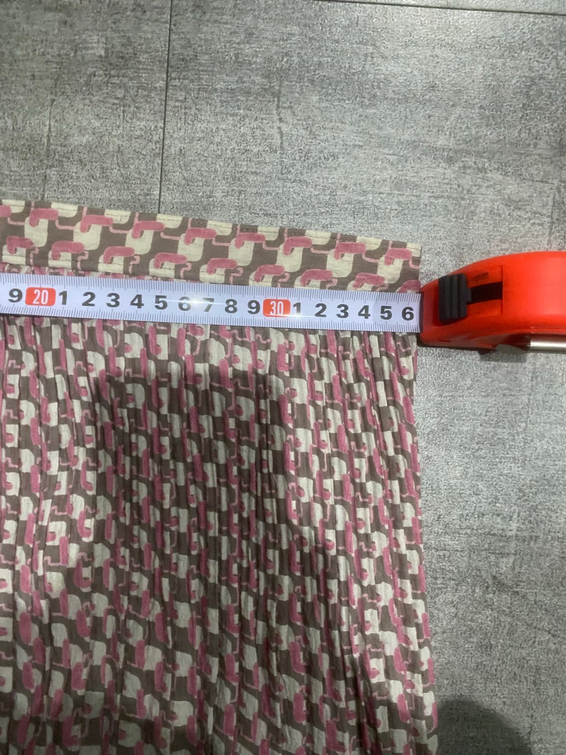 일본빈티지 하구미모리걸 할메카지 아오이유우 플라워 플리츠미디스커트 상품이미지3