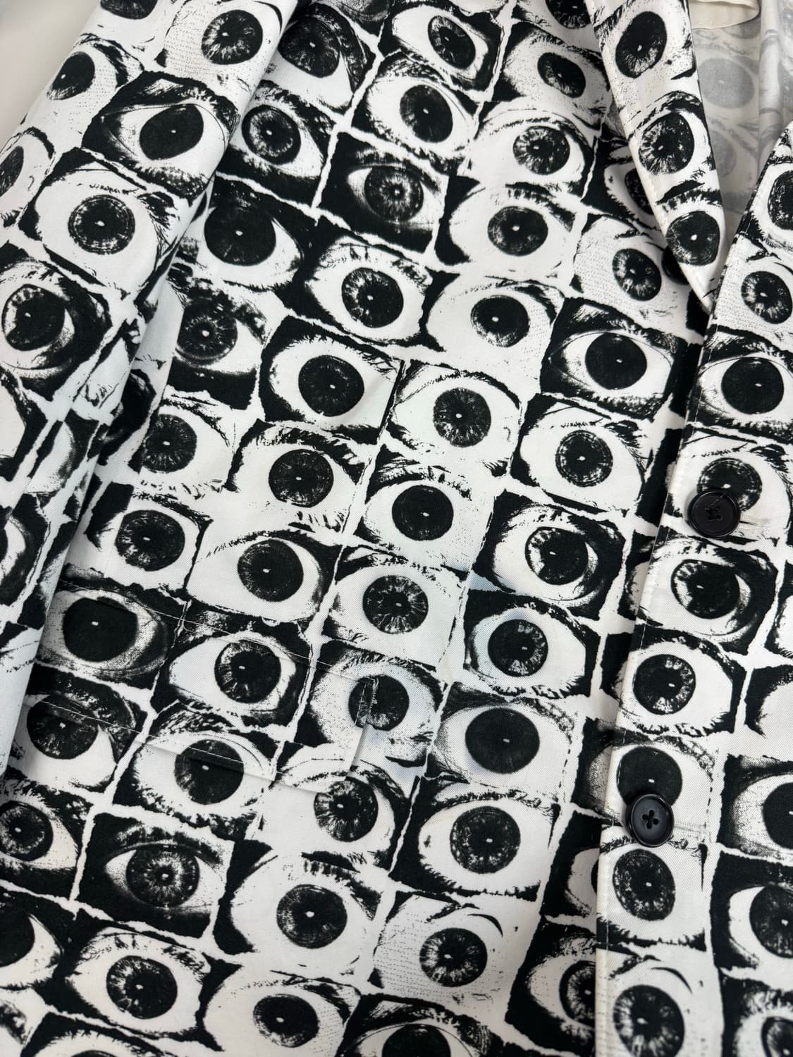 꼼데가르송 셔츠 X 슈프림 17ss 아이즈 자켓 S(100) 상품이미지5