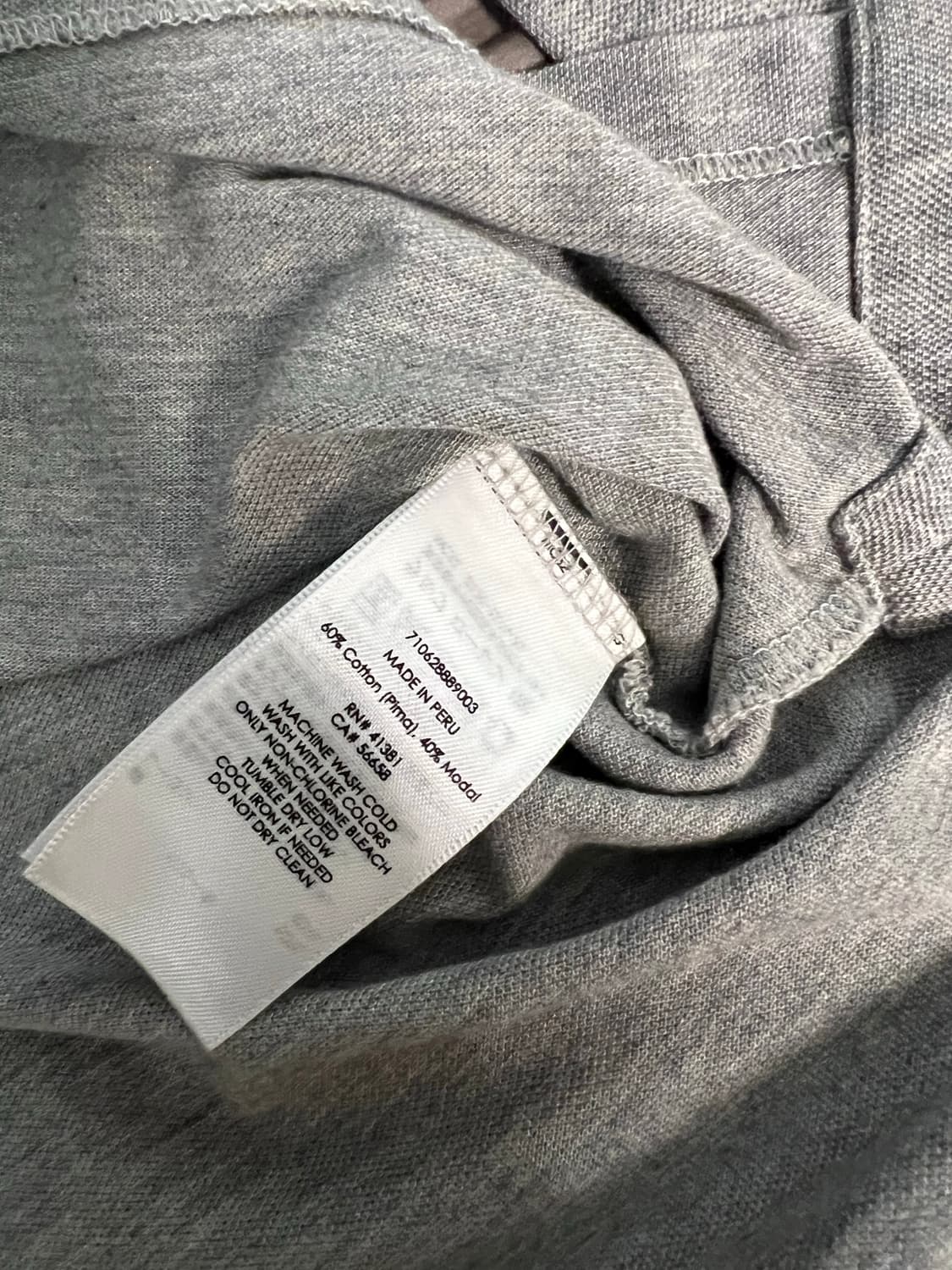 폴로 랄프로렌 그레이 긴팔 카라티 S 상품이미지9