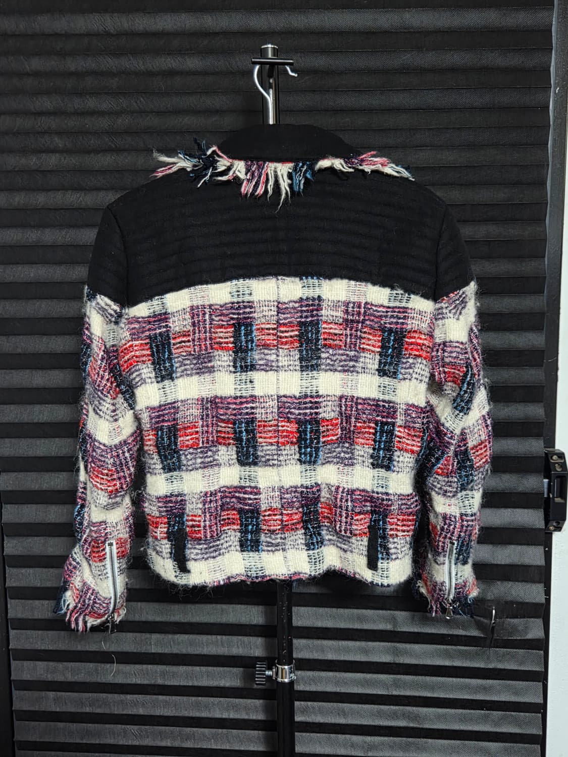 [MSGM] 플레이드 모터사이클 자켓 판매합니다. 상품이미지7