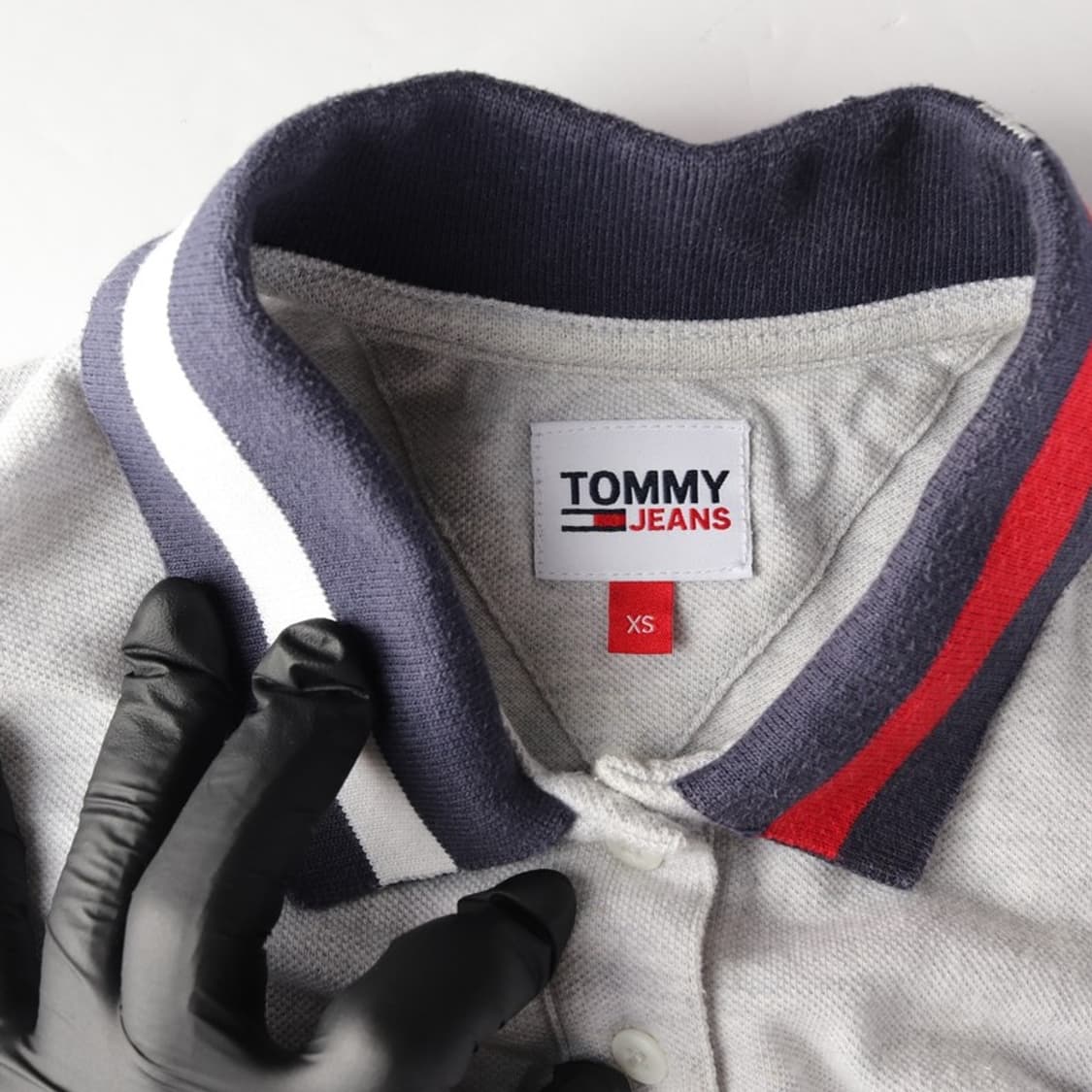타미진스 스트라이프 카라 피케 원피스 XS 상품이미지6