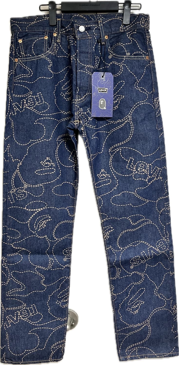 베이프 리바이스 501 93 인디고 32 상품이미지2