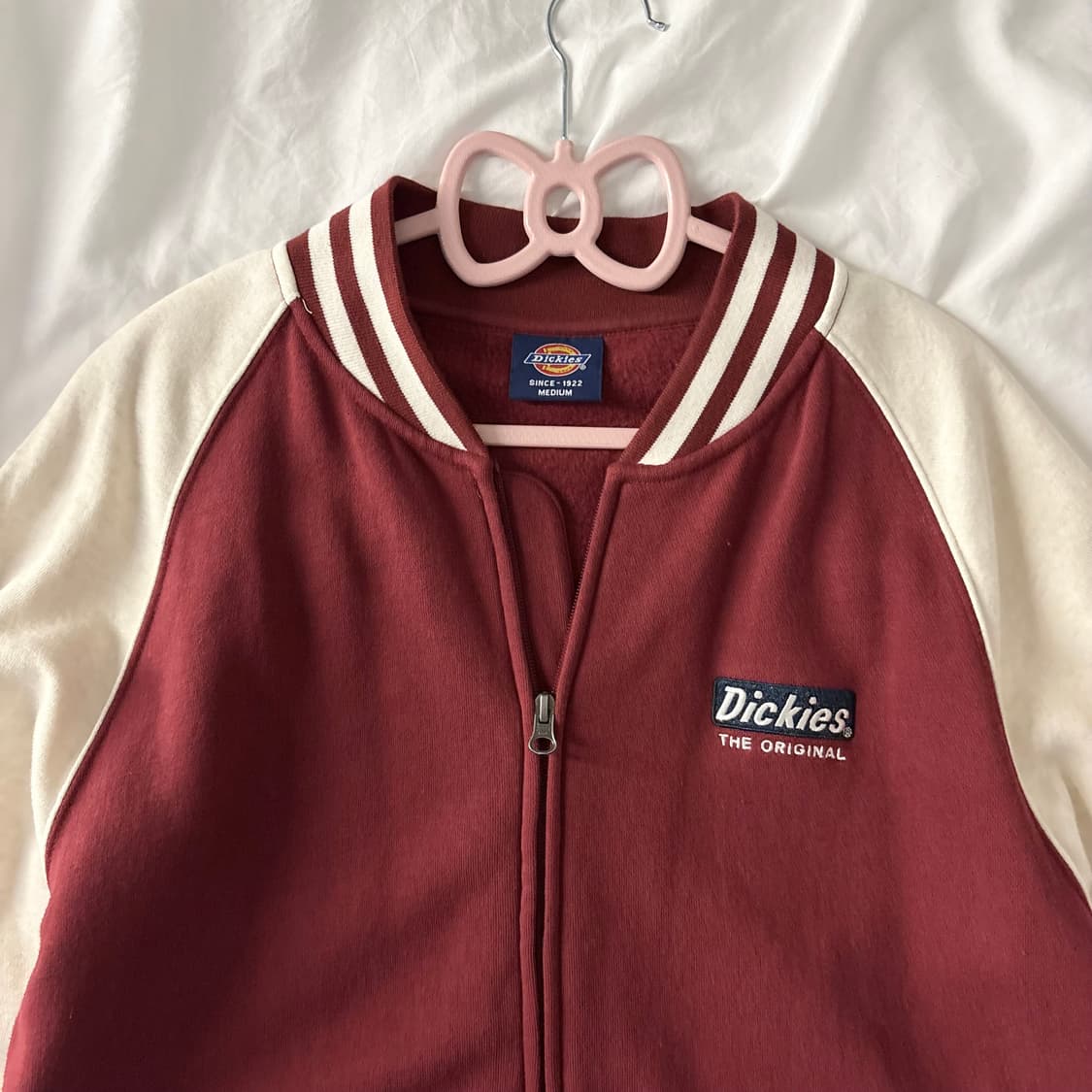디키즈 버건디 배색 자켓 상품이미지2