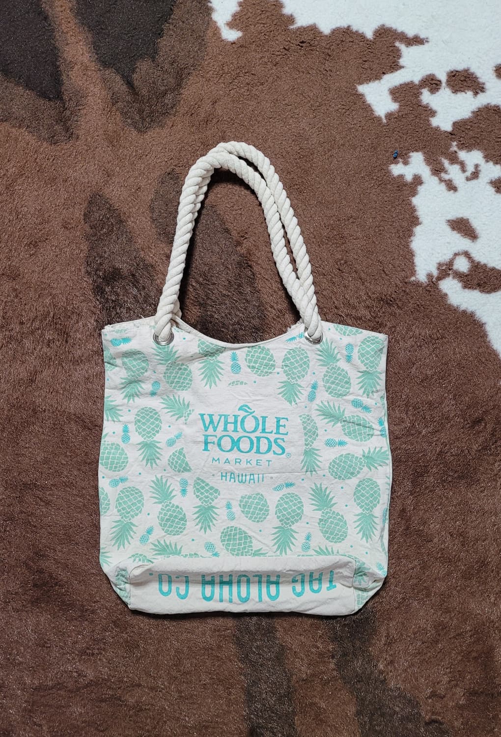 하와이 캔버스 패브릭 숄더&에코백(중대형) 상품이미지3