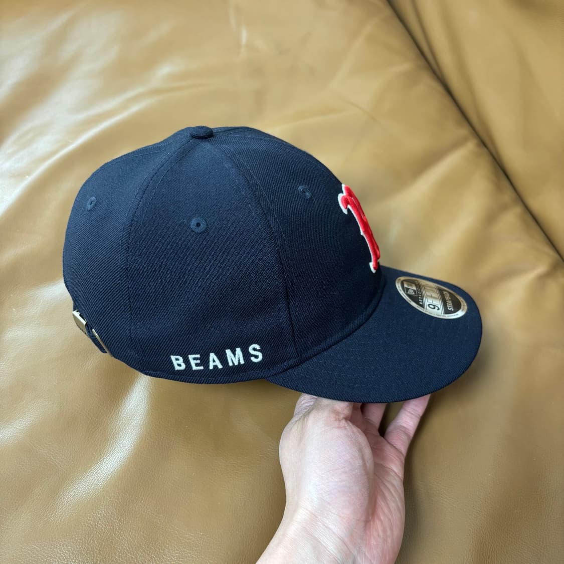 Beams 빔즈 빔스 뉴에라 9Fifty 6패널 볼캡 모자 보스턴 상품이미지3