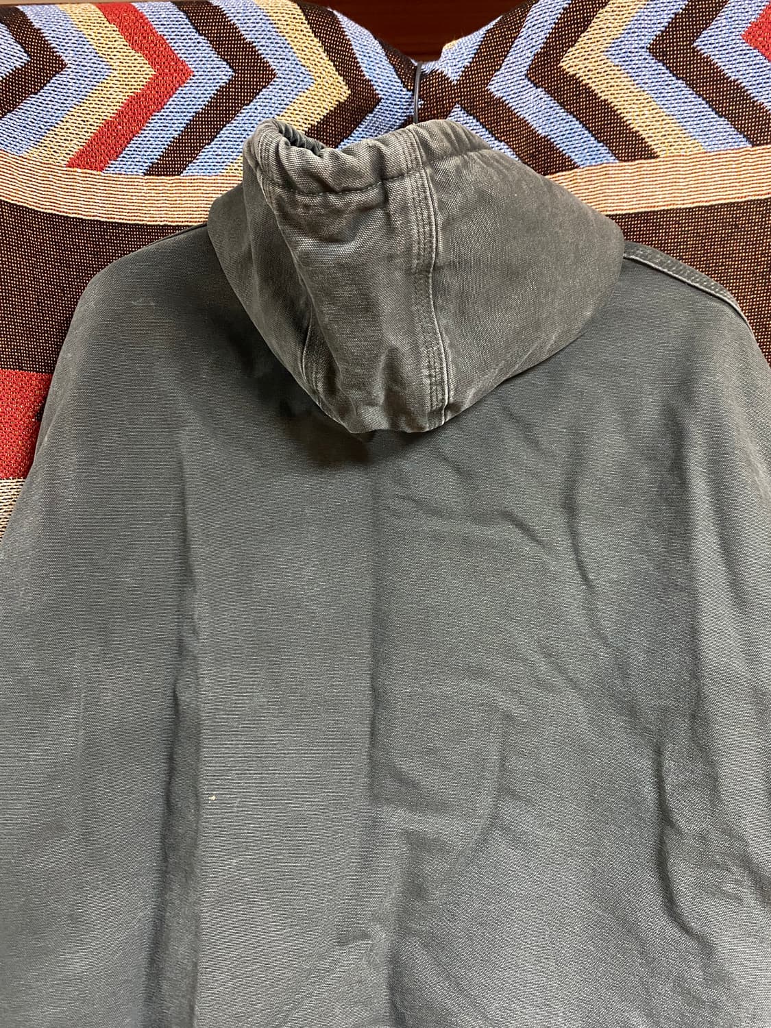 빈티지 칼하트 J130 MOS 2XL-R 액티브 자켓 워크자켓 모스그린 상품이미지6