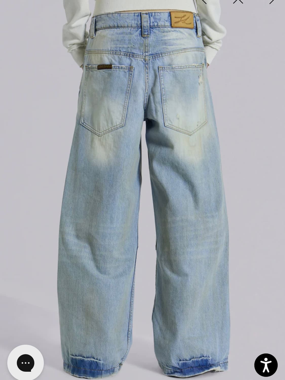 Jaded London 데님 상품이미지5