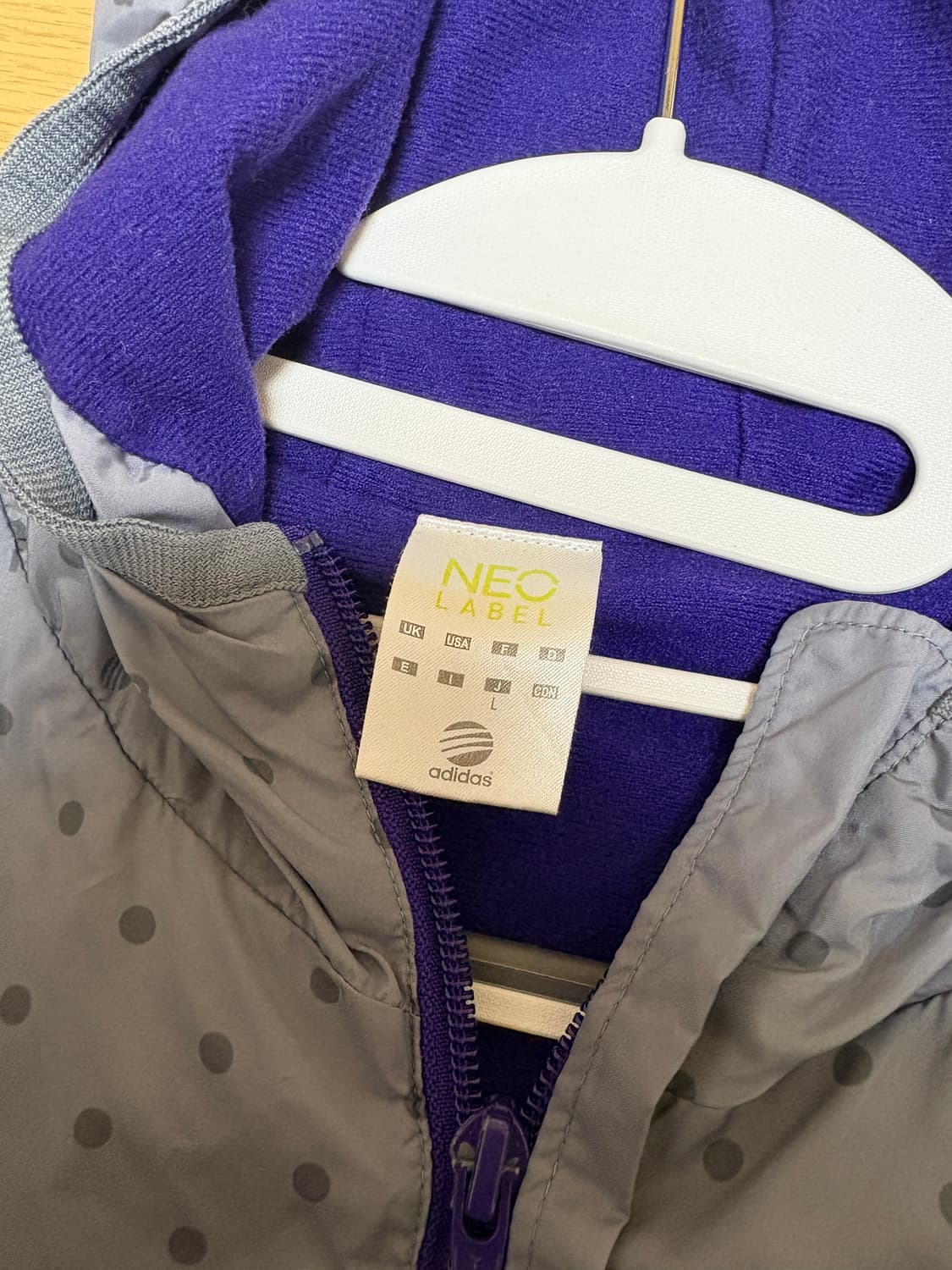 아디다스 도트 바람막이 상품이미지2