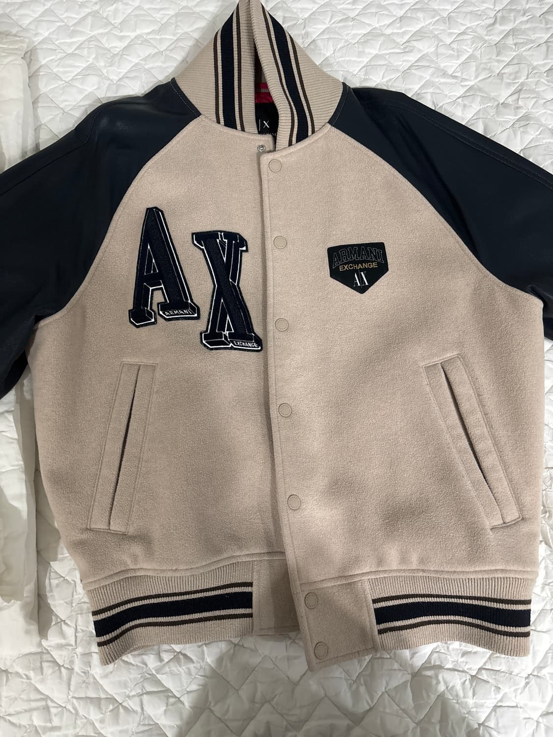 Armani exchange vasity bomber jaket 상품이미지1