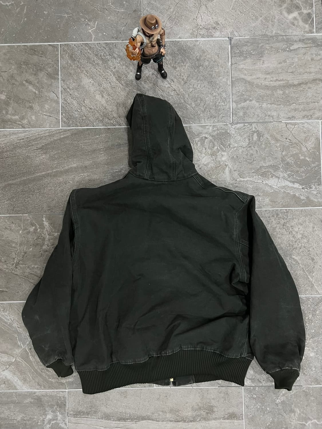 (XL) 칼하트 후드 덕 액티브 자켓 J130 MOS 모스그린 상품이미지2