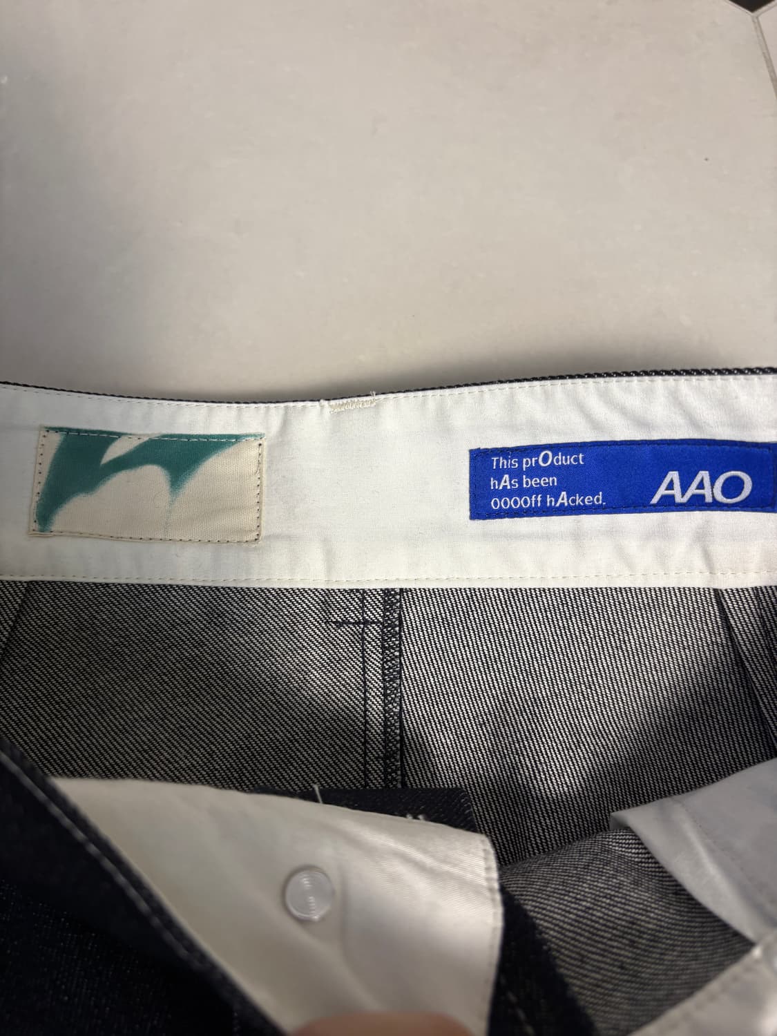 AAO viedit starry stud random tuck pants 상품이미지9