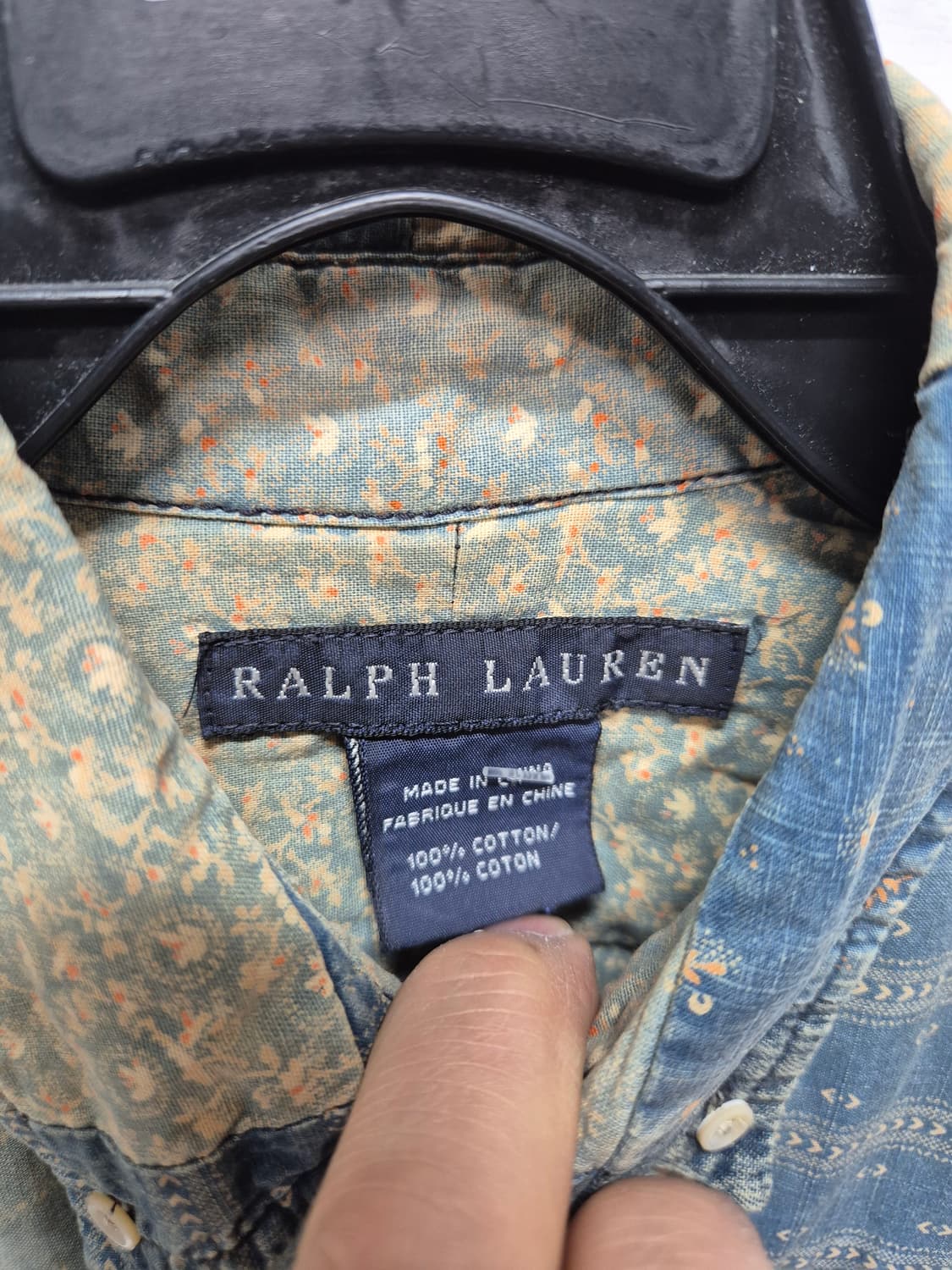 랄프로렌 패치워크 셔츠  상품이미지2